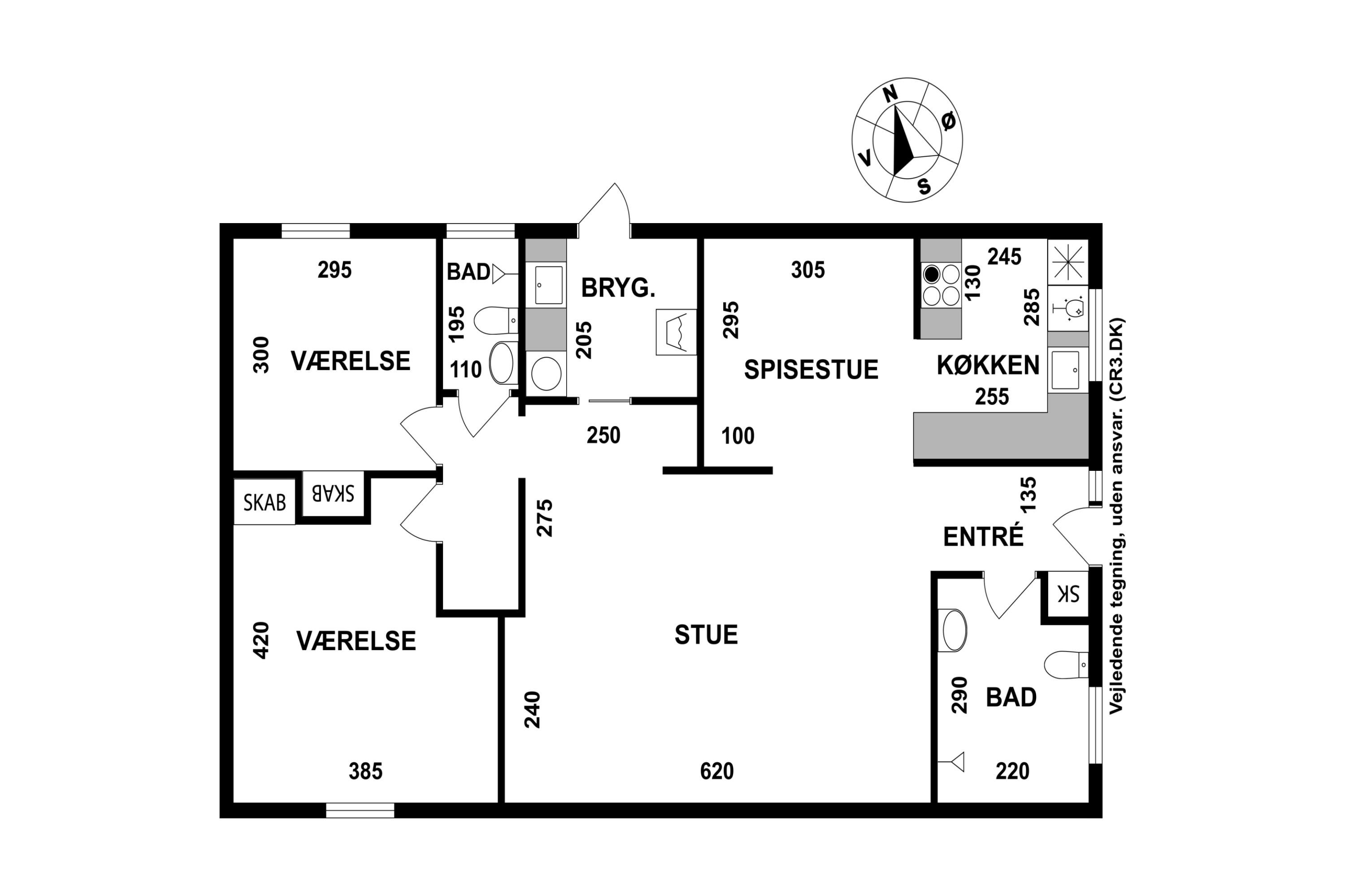 Plantegninger billede af Bøgevænget 11, 2680 Solrød Strand