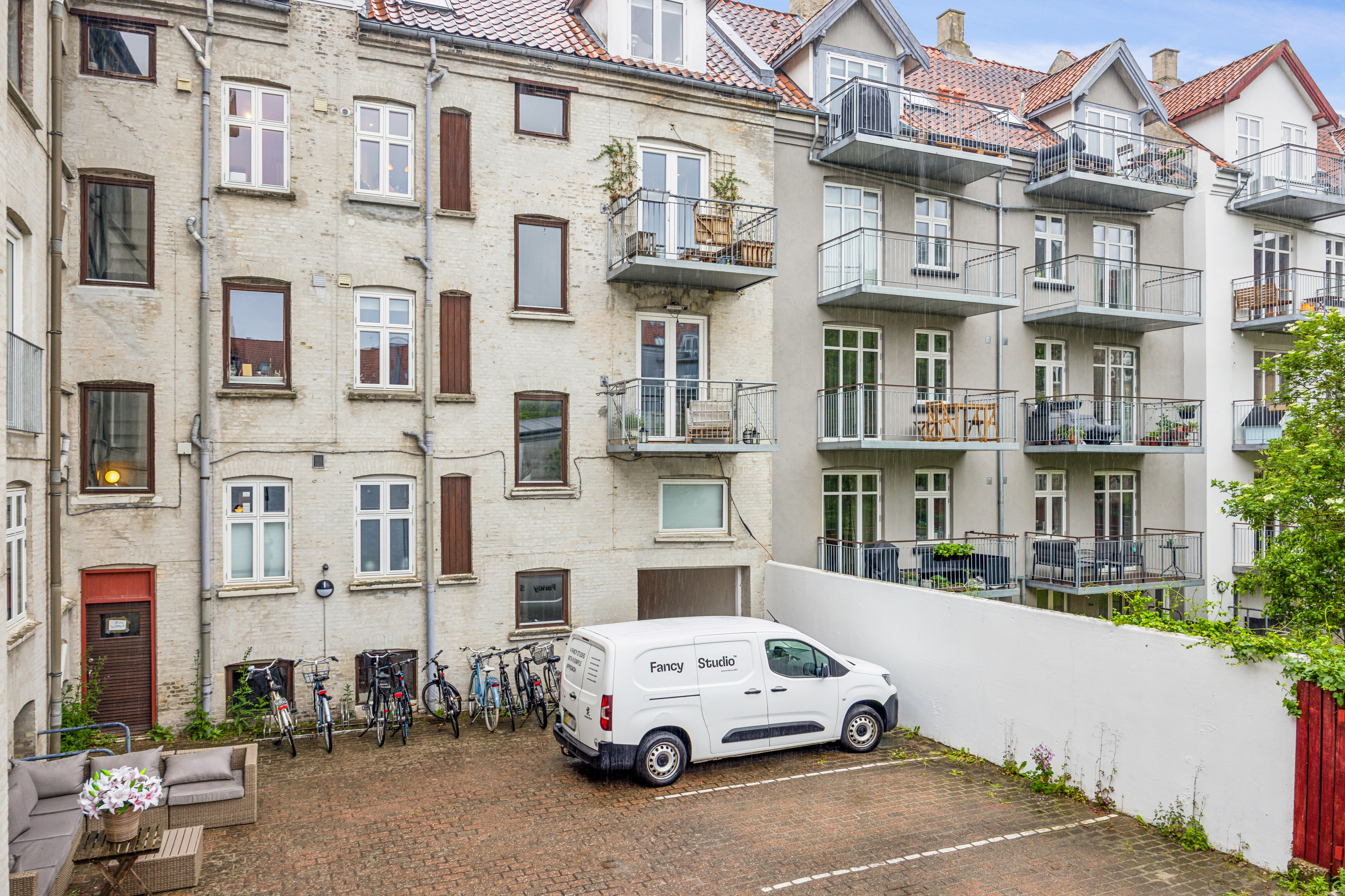 Fremhævet baggård billede i fuldskærmstilstand. Billede af Christiansgade 58, 3. th., 9000 Aalborg