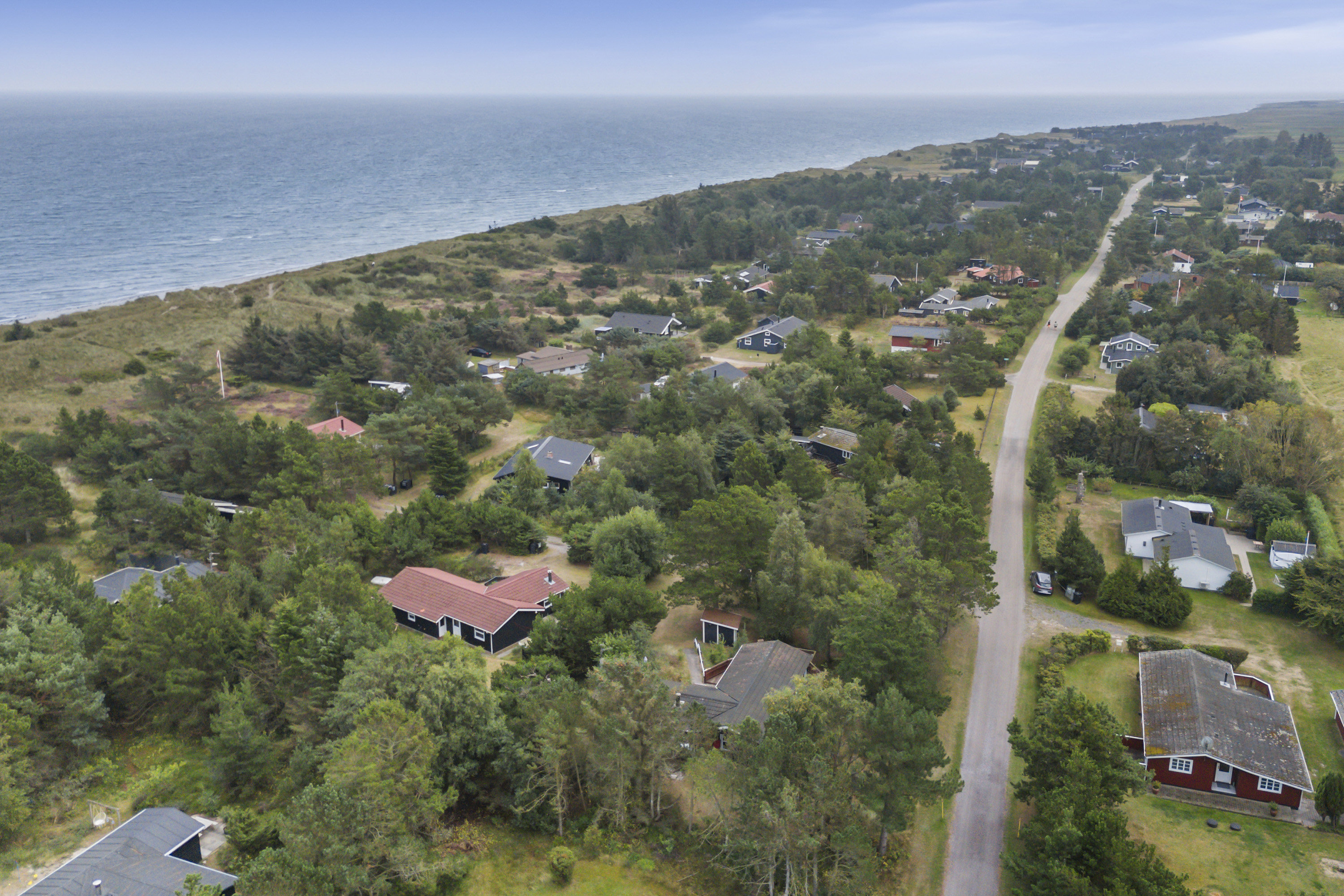 Fremhævet luftfoto billede i fuldskærmstilstand. Billede af Estersvej 6, Lyngså, 9300 Sæby