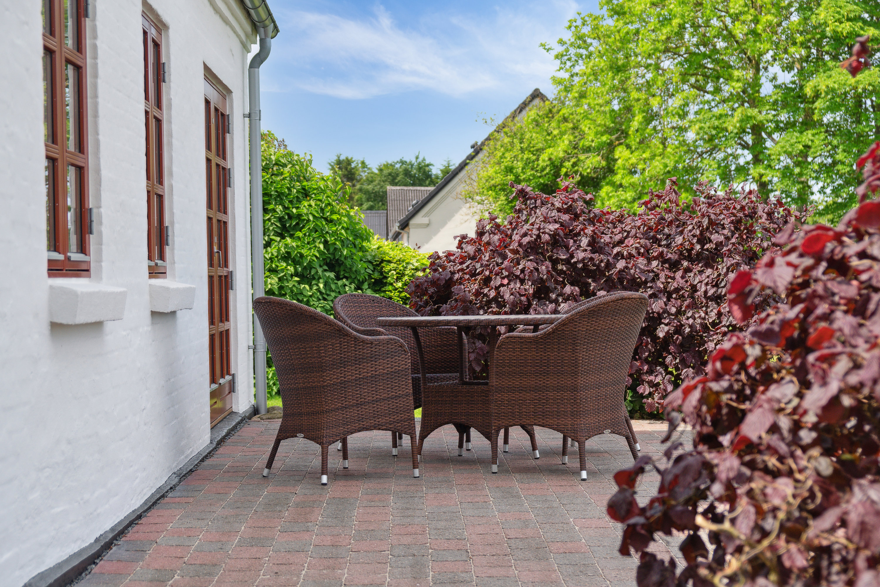 Fremhævet terrasse billede i fuldskærmstilstand. Billede af Nørholmsvej 207, 9000 Aalborg