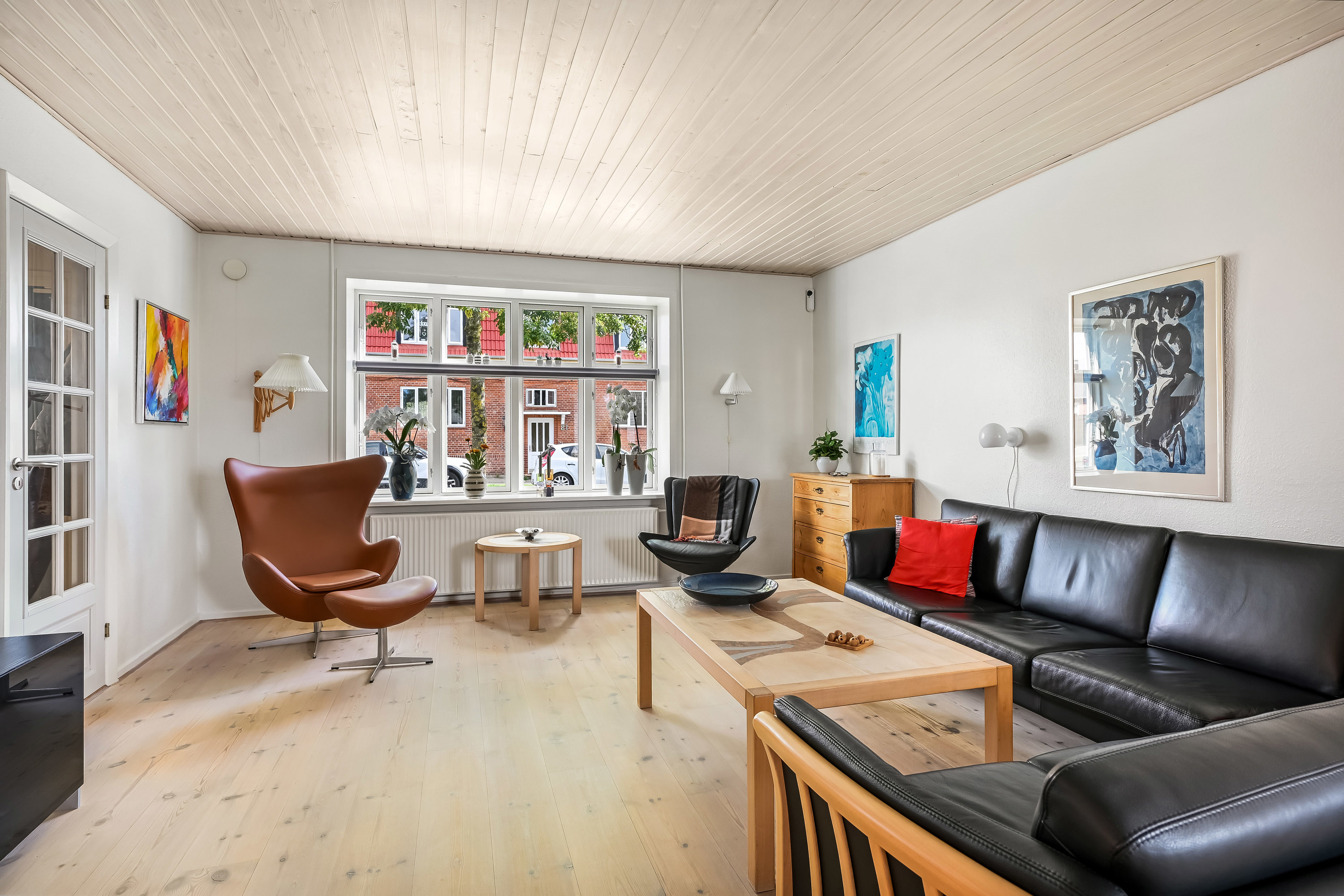 Fremhævet stue billede i fuldskærmstilstand. Billede af Ingemanns Alle 76, 6700 Esbjerg