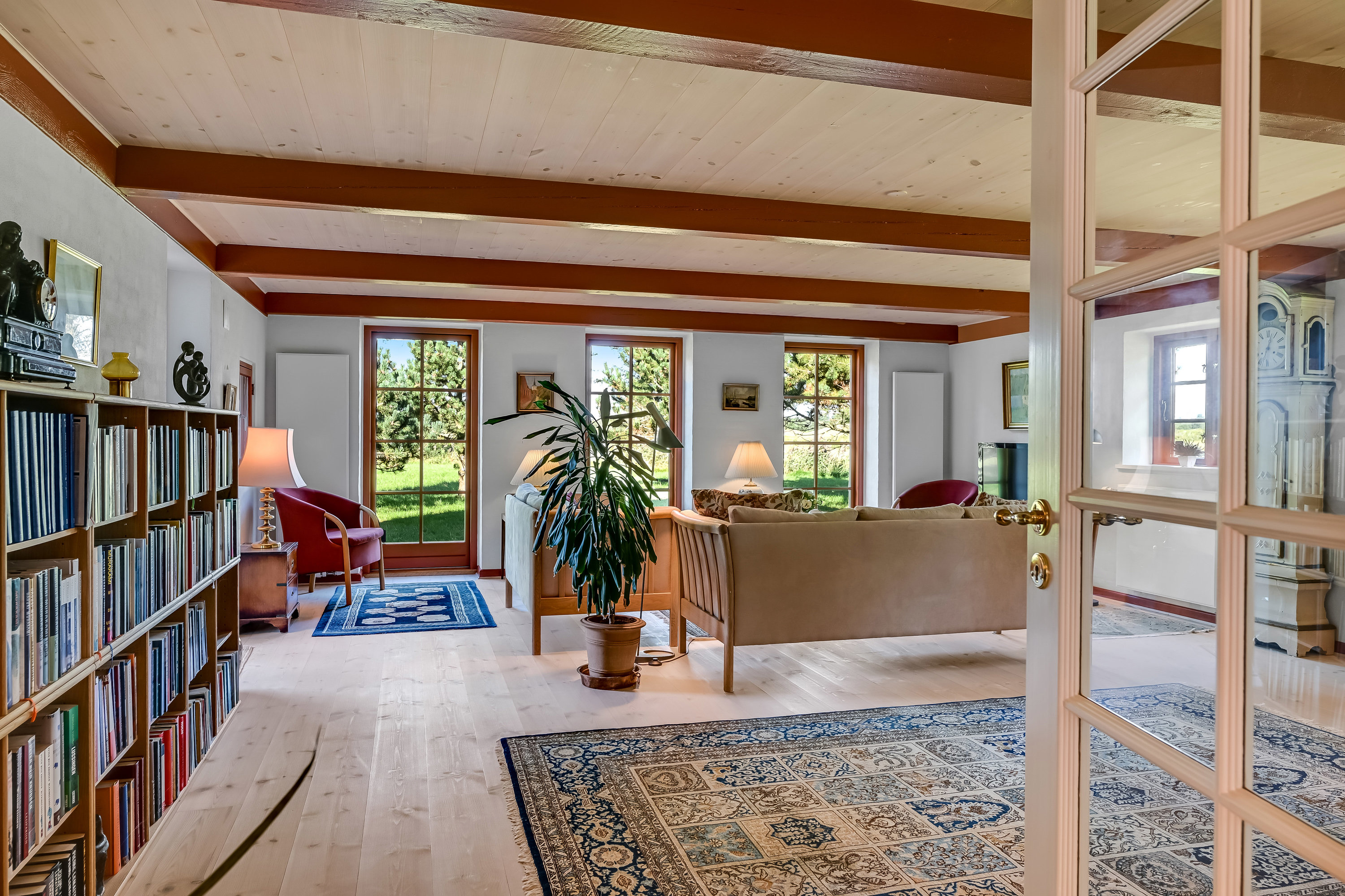 Fremhævet stue billede i fuldskærmstilstand. Billede af Tane Hedevej 39, 6857 Blåvand