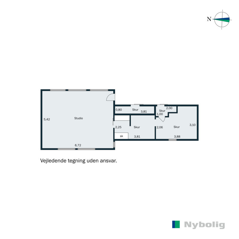 Plantegninger billede af Højholt 1, 6200 Aabenraa