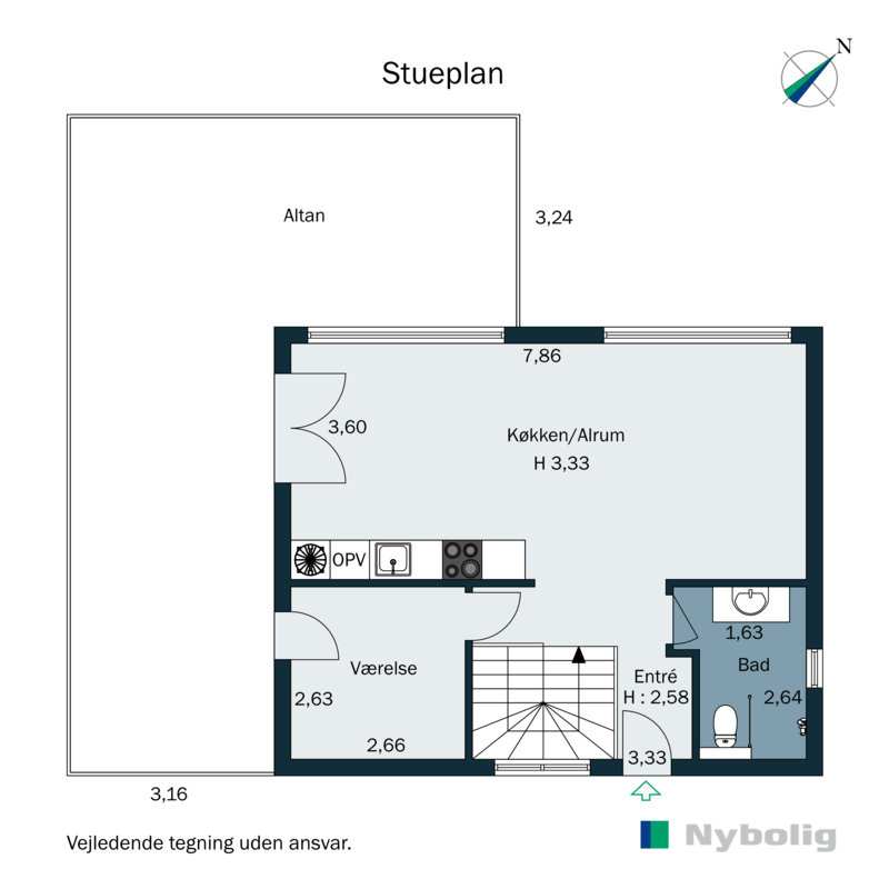 Plantegninger billede af Løjt Bellevue 8, Løjt Nørresk, 6200 Aabenraa