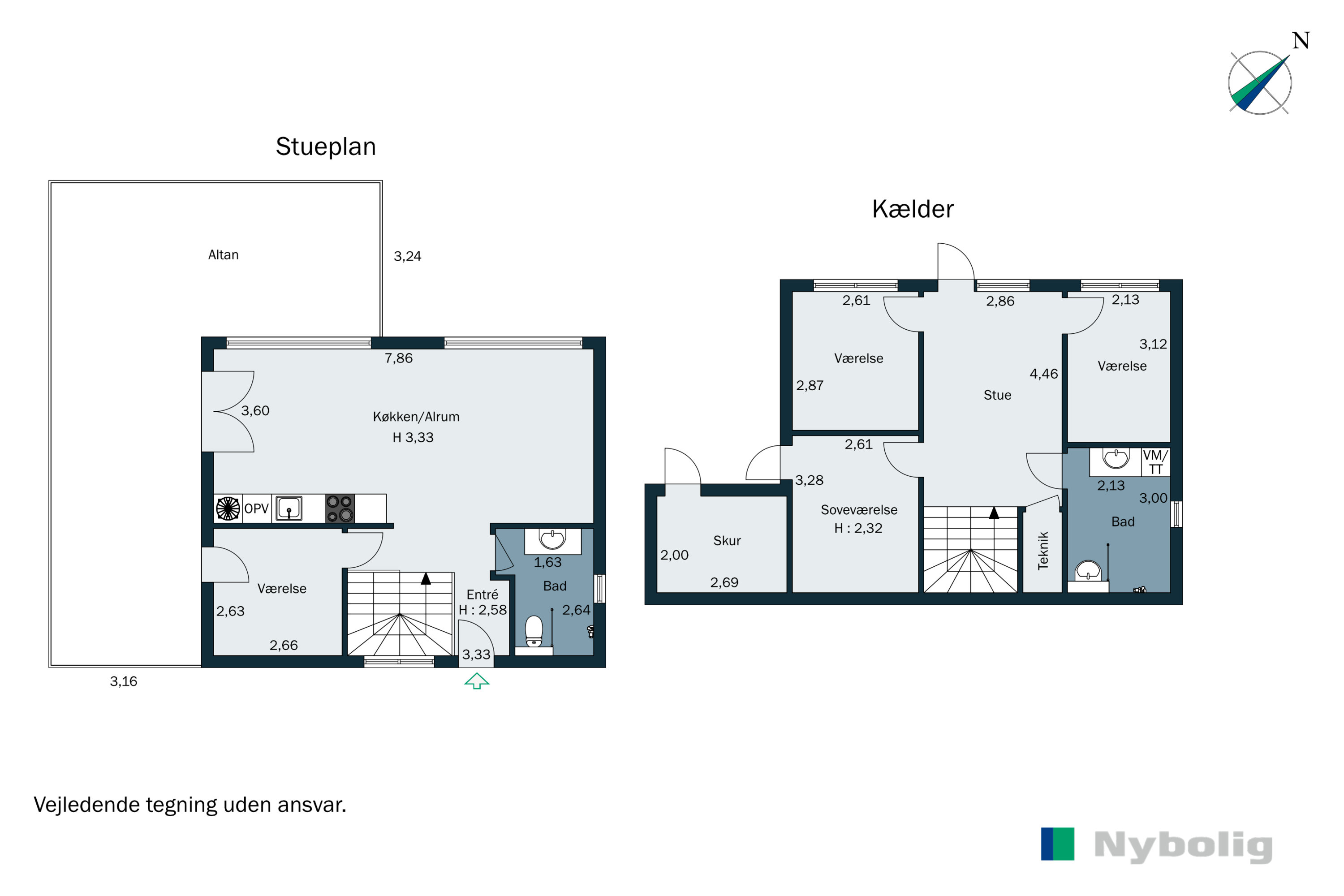 Plantegninger billede af Løjt Bellevue 8, Løjt Nørresk, 6200 Aabenraa