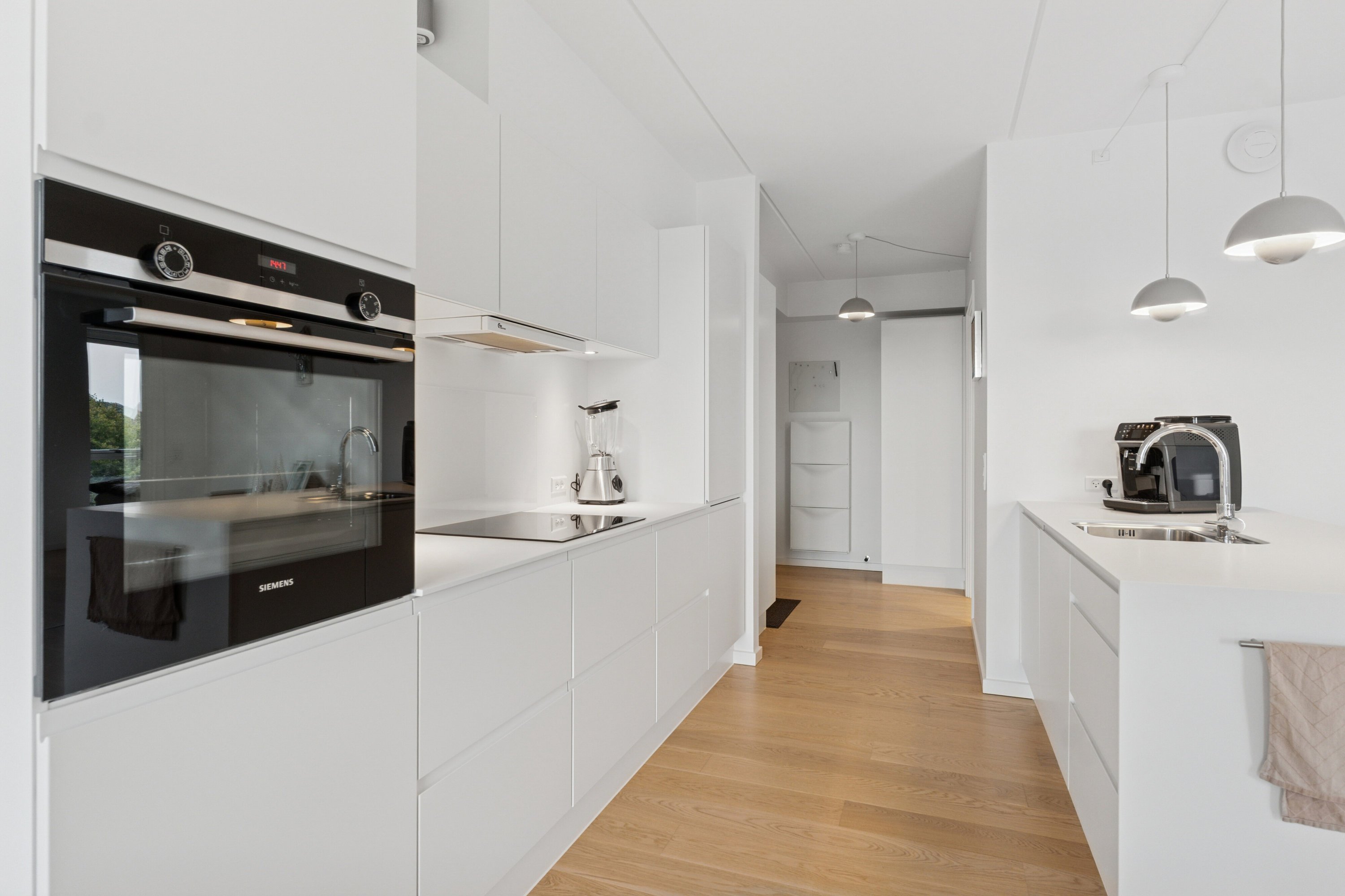 Fremhævet køkken billede i fuldskærmstilstand. Billede af Dronningensgade 12G, 4. 4., 9800 Hjørring