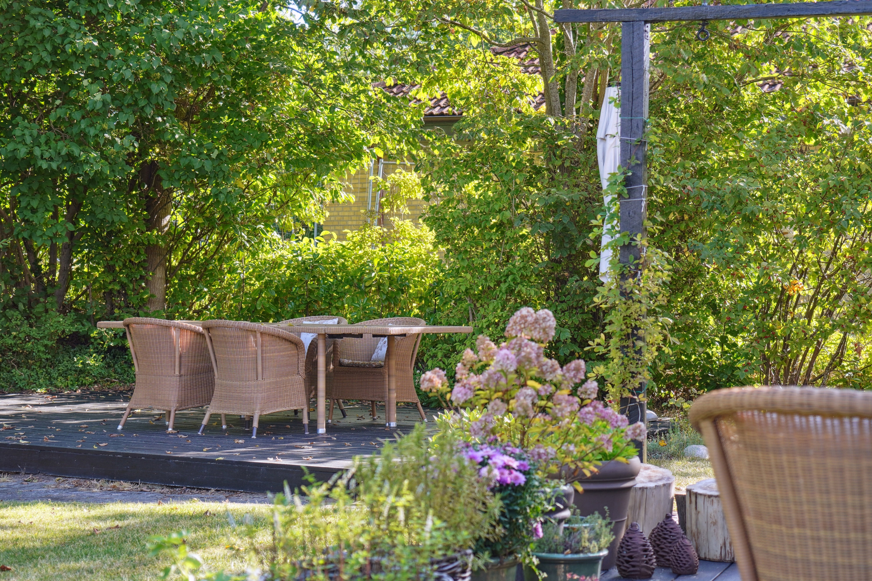 Fremhævet terrasse billede i fuldskærmstilstand. Billede af Askevej 11, Kregme, 3300 Frederiksværk