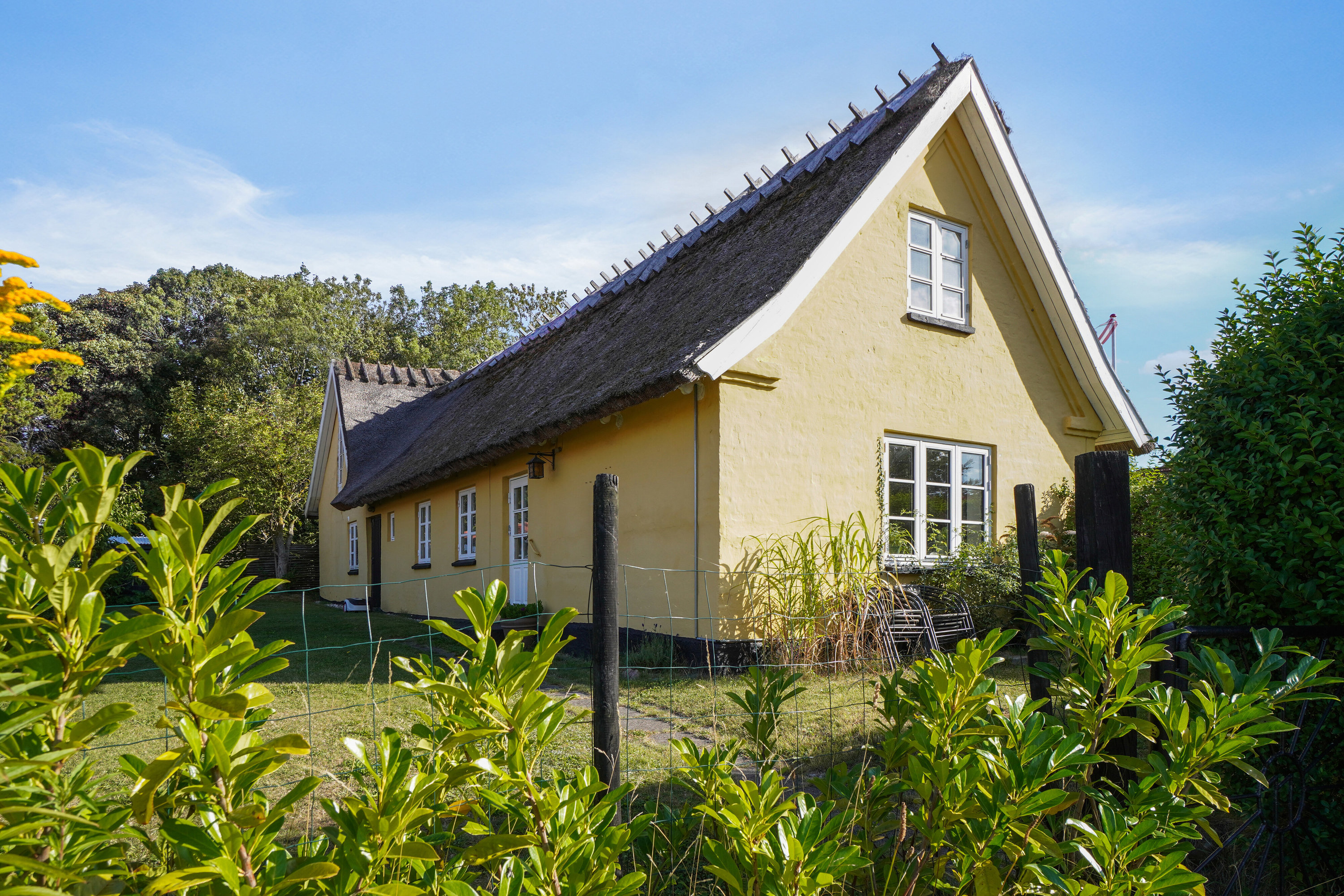 Fremhævet set fra haven billede i fuldskærmstilstand. Billede af Askevej 11, Kregme, 3300 Frederiksværk