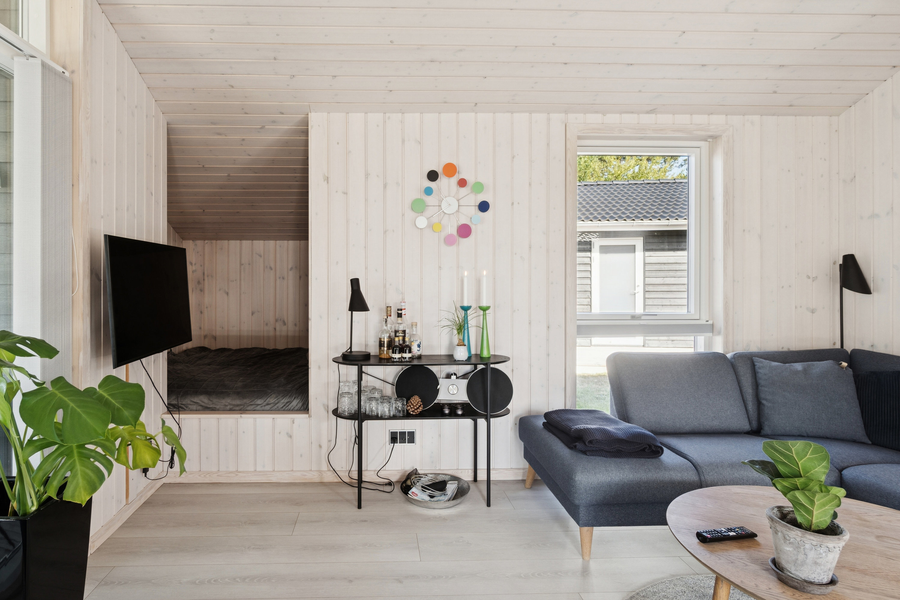 Fremhævet stue billede i fuldskærmstilstand. Billede af Lynghækken 26, 4500 Nykøbing Sj