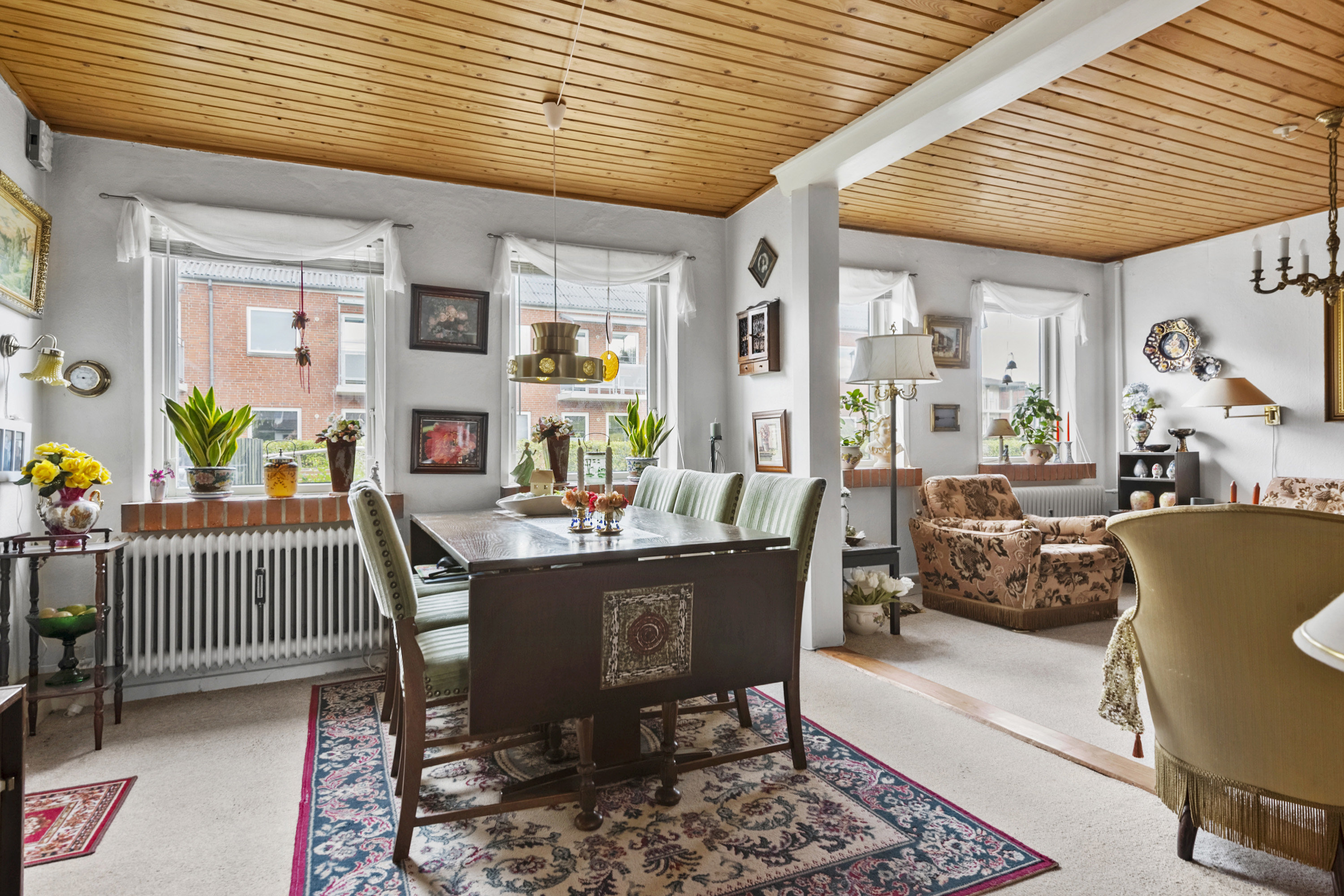 Fremhævet spisestue billede i fuldskærmstilstand. Billede af Østergade 30, 8300 Odder