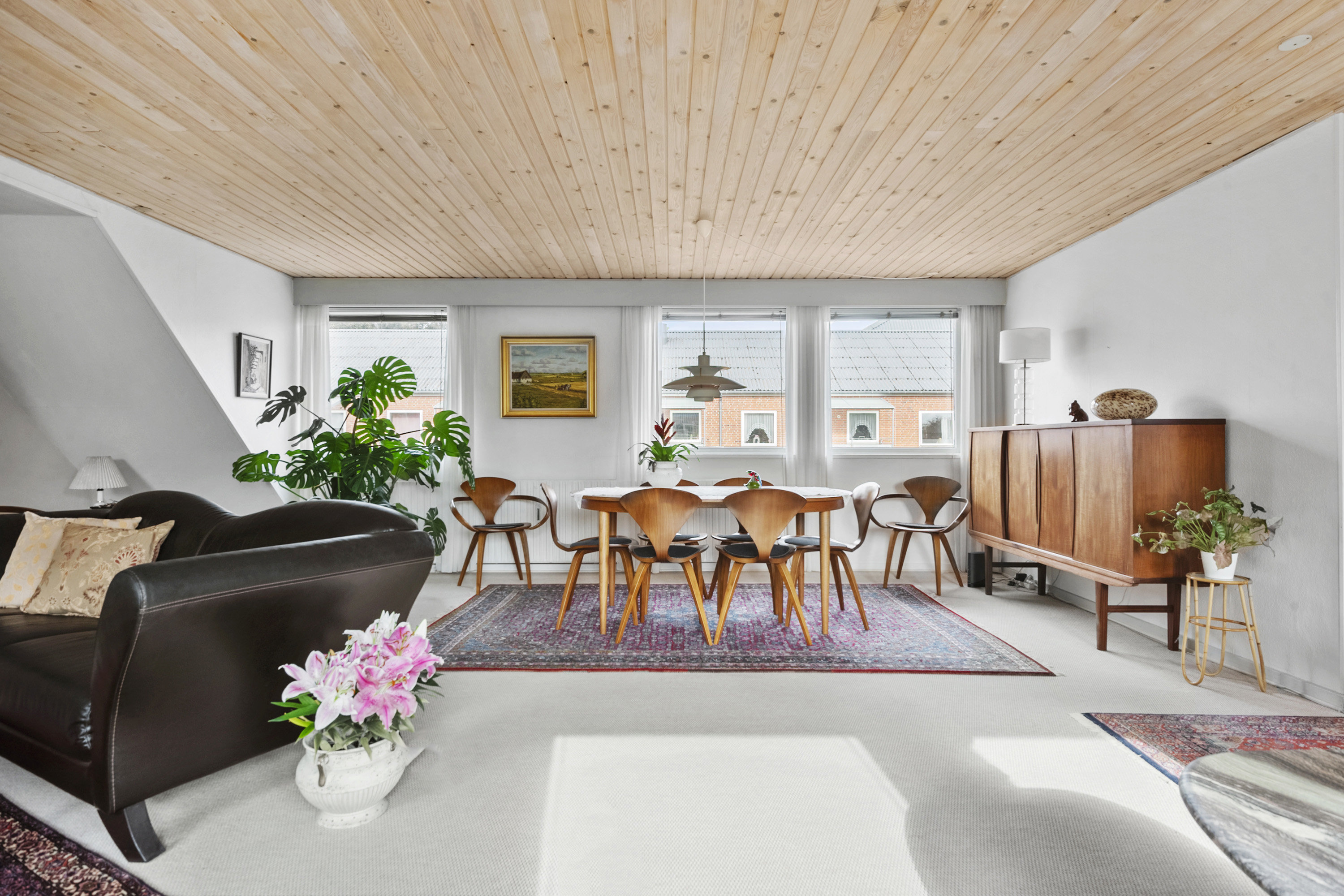 Fremhævet spisestue billede i fuldskærmstilstand. Billede af Østergade 30, 8300 Odder