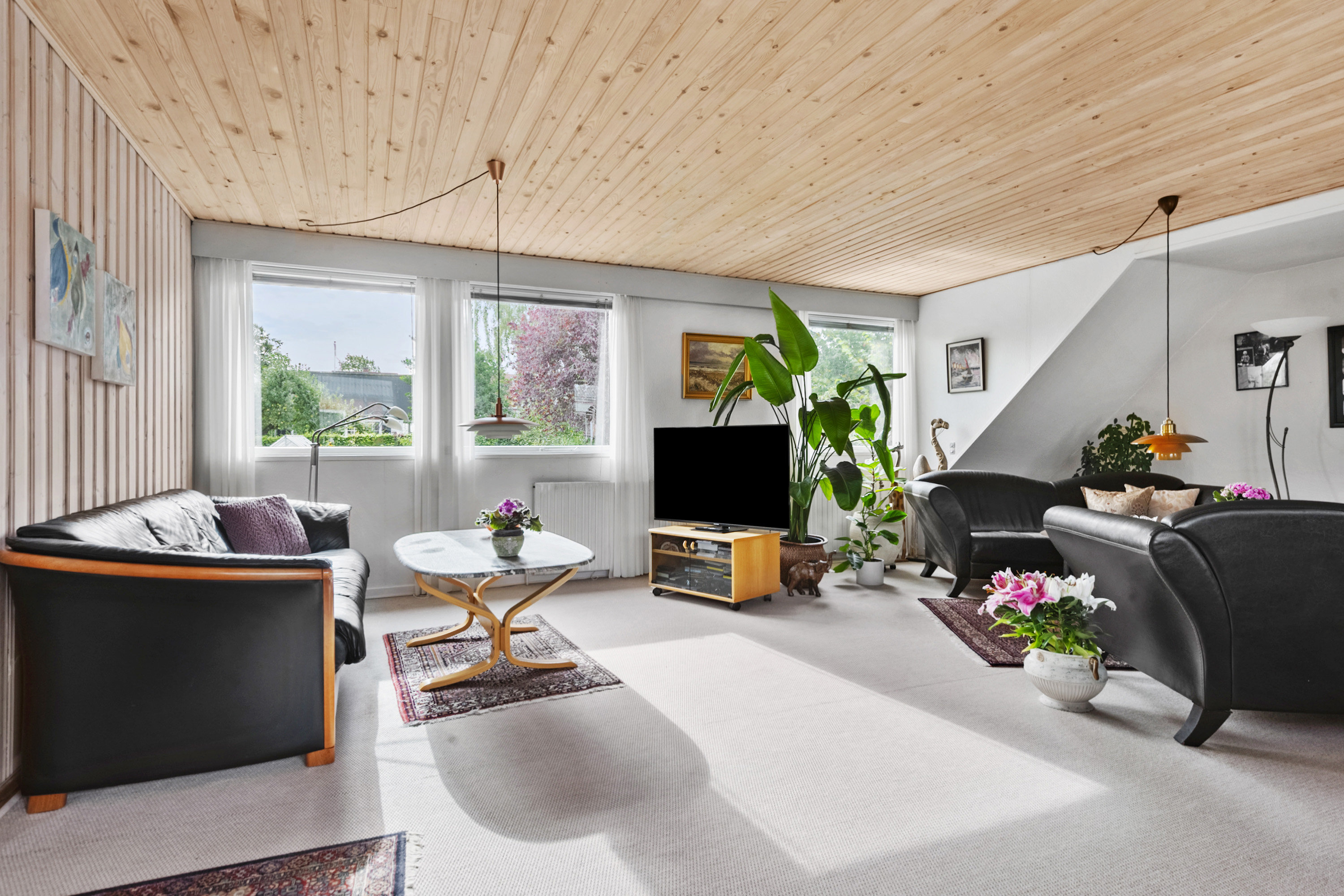 Fremhævet stue billede i fuldskærmstilstand. Billede af Østergade 30, 8300 Odder