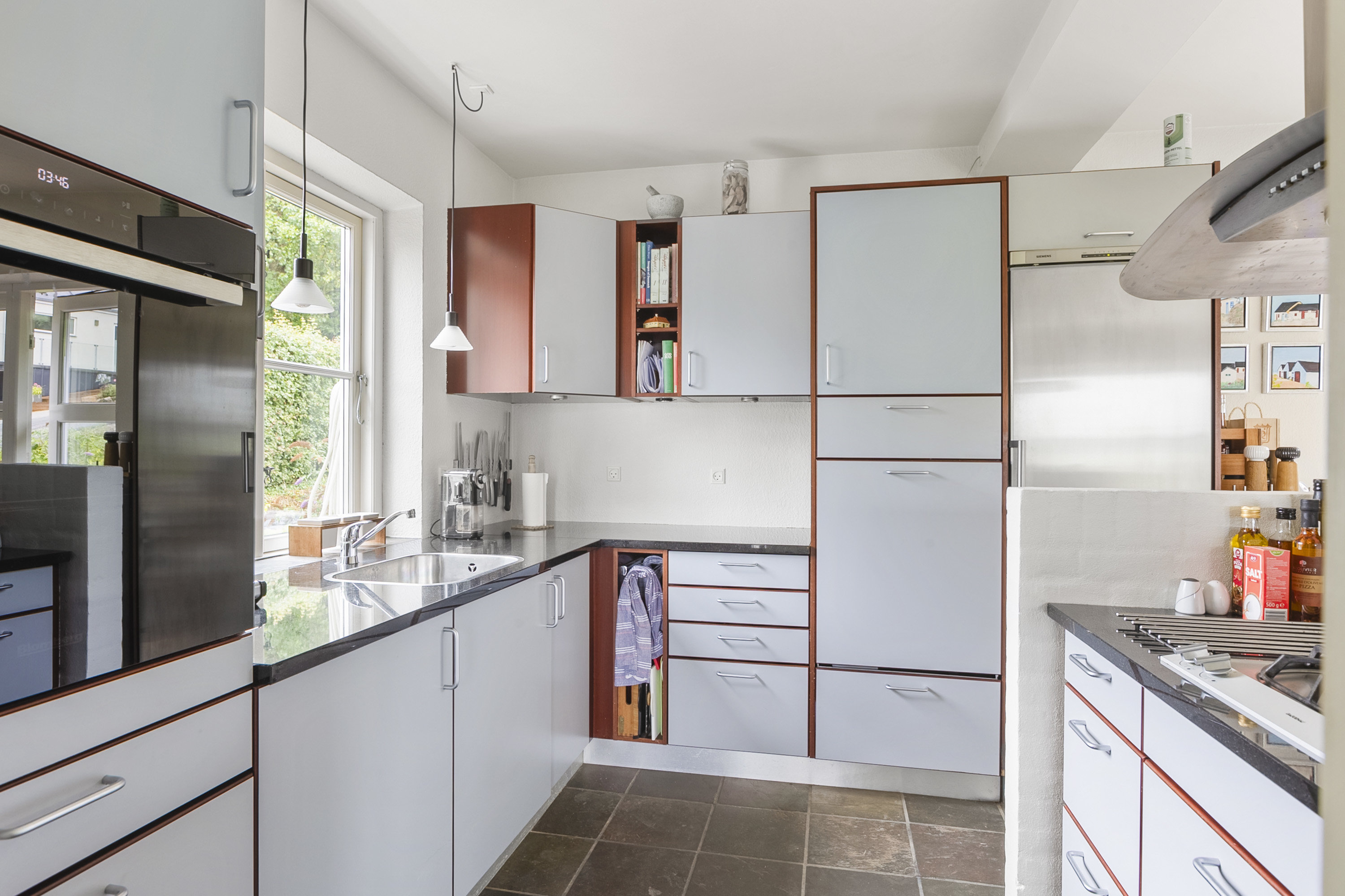 Fremhævet køkken billede i fuldskærmstilstand. Billede af Varnæsvej 139, 6200 Aabenraa