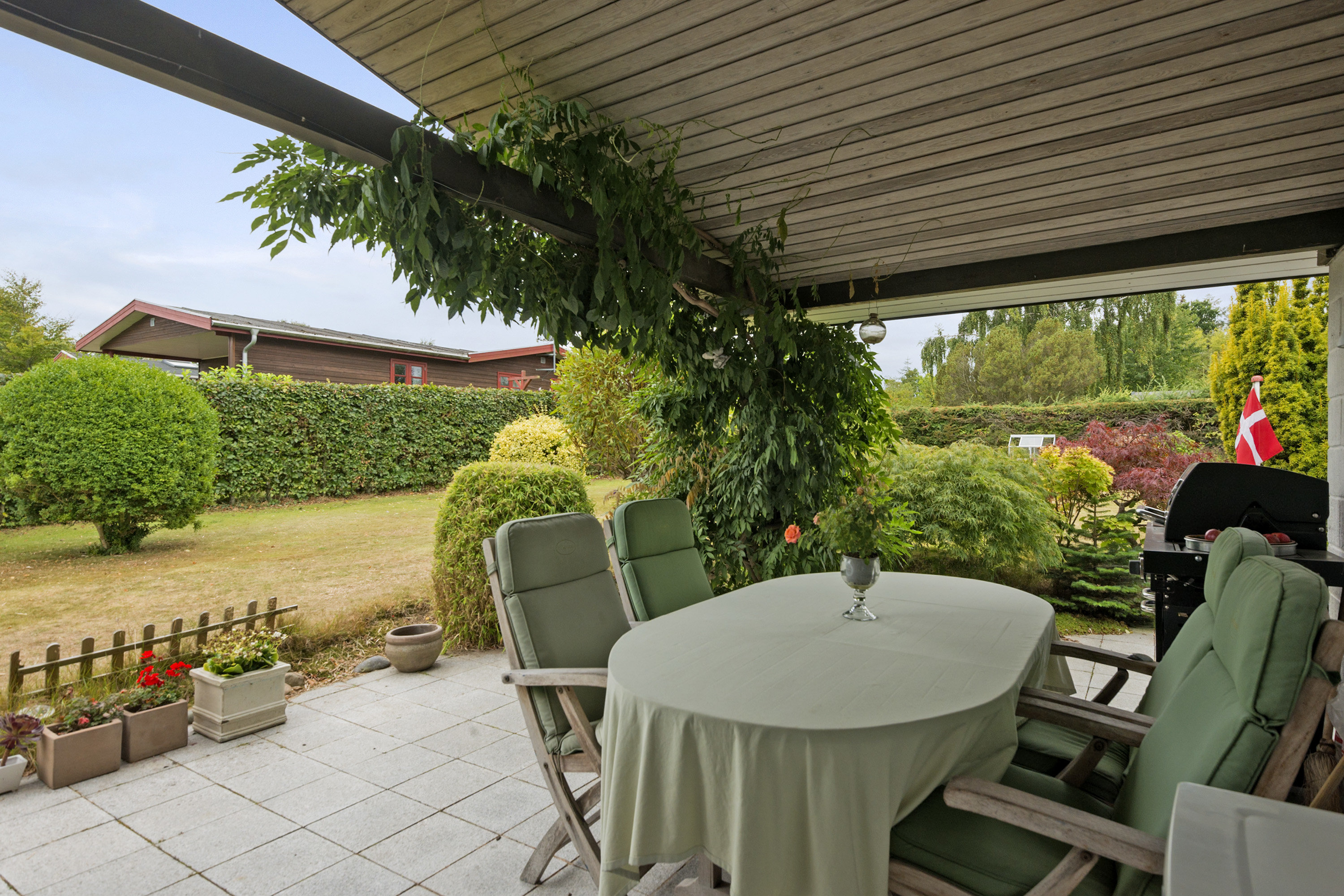 Fremhævet ejendommen billede i fuldskærmstilstand. Billede af Præsteager 14, Saksild Str, 8300 Odder