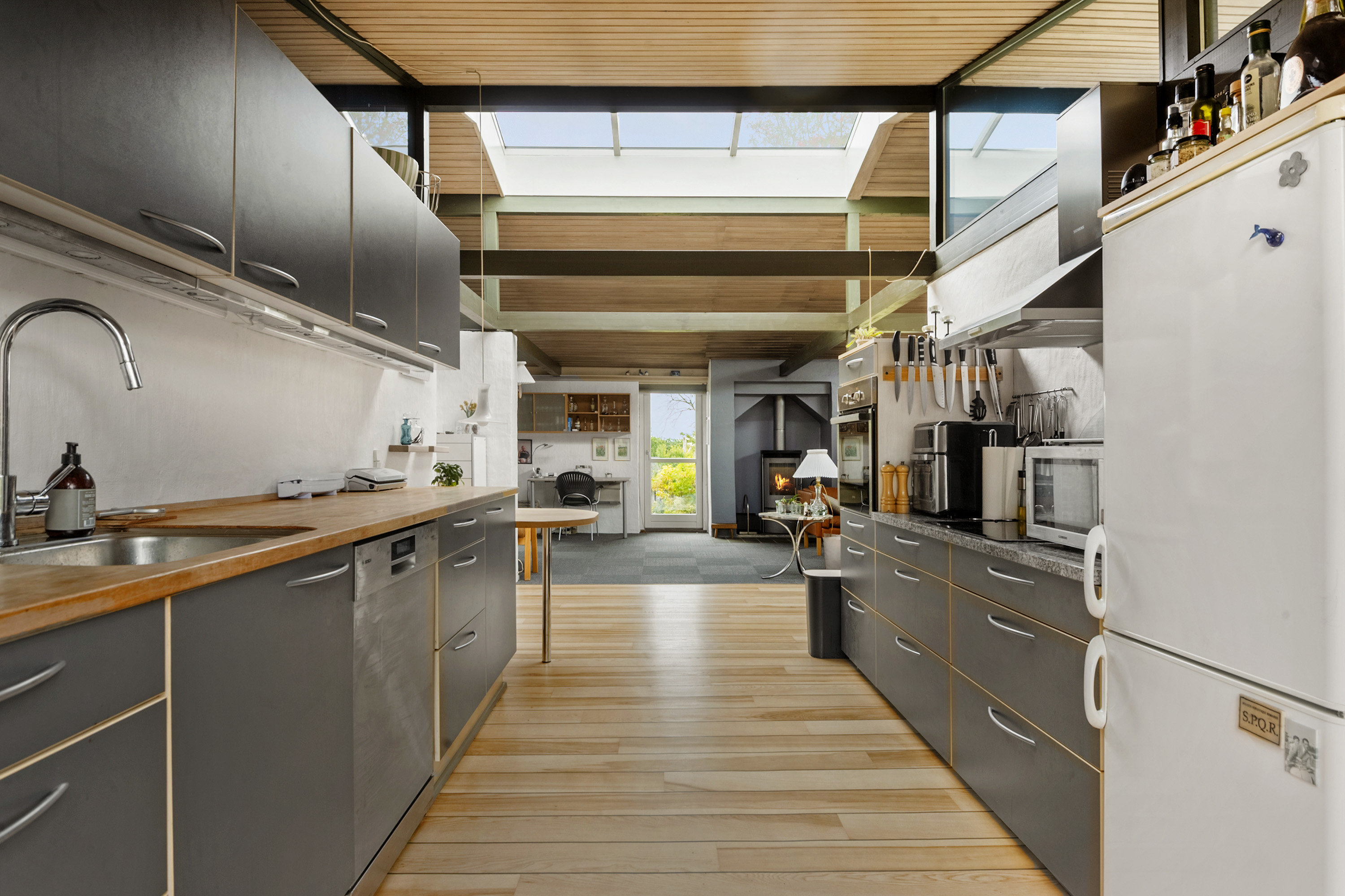 Fremhævet køkken billede i fuldskærmstilstand. Billede af Præsteager 14, Saksild Str, 8300 Odder