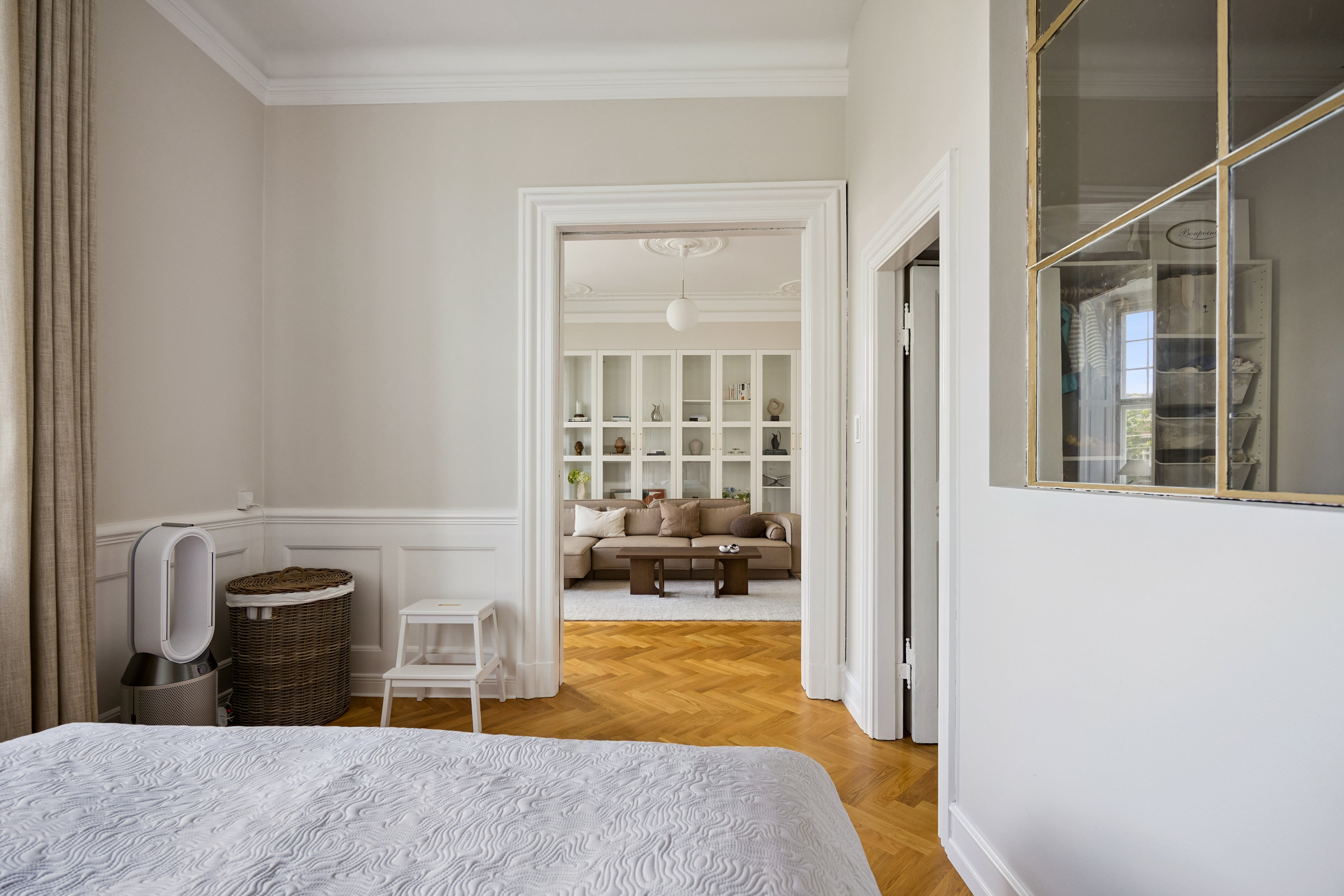 Fremhævet værelse billede i fuldskærmstilstand. Billede af H.C. Ørsteds Vej 23, 2. tv., 1879 Frederiksberg C