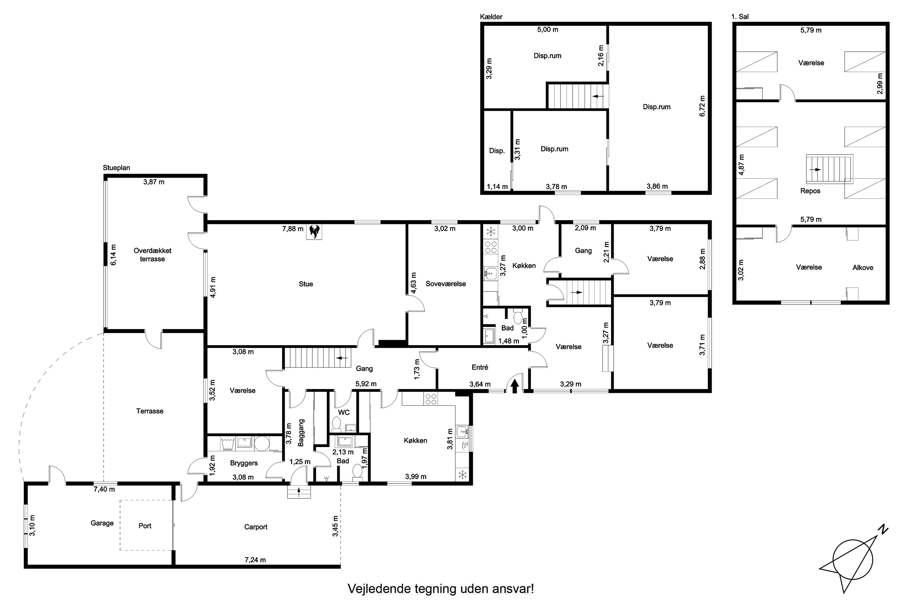 Plantegninger billede af Tolstrupvej 31, 9700 Brønderslev
