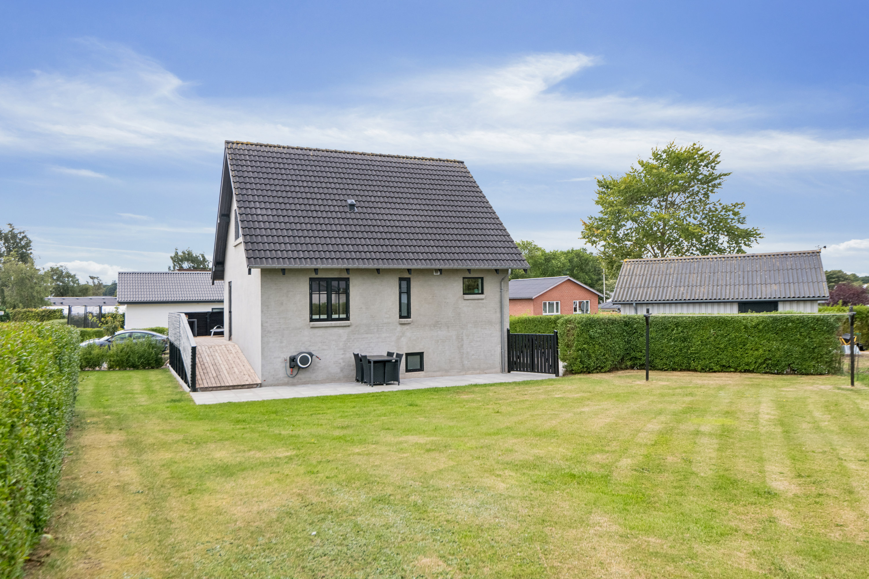 Fremhævet have billede i fuldskærmstilstand. Billede af Estrupvej 15, Øster Hornum, 9530 Støvring