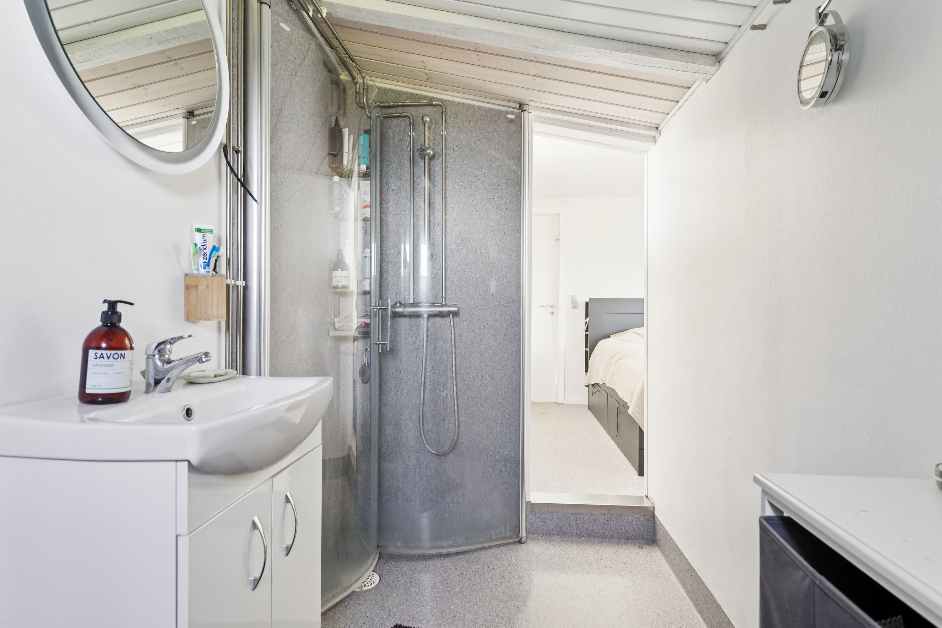 Fremhævet badeværelse billede i fuldskærmstilstand. Billede af Svinget 63, Albæk, 8930 Randers NØ