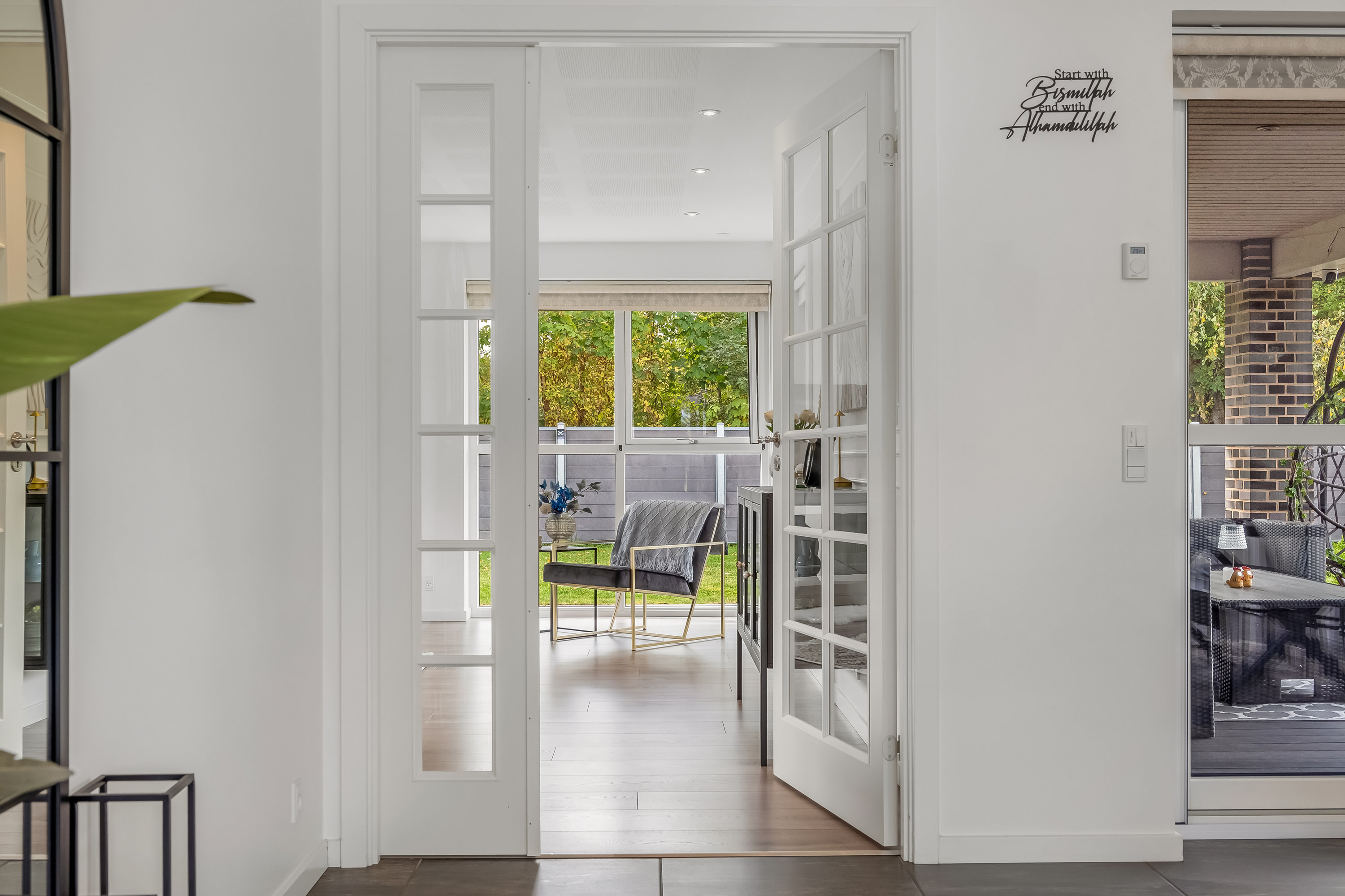 Fremhævet stue billede i fuldskærmstilstand. Billede af Grøften 17, 7500 Holstebro