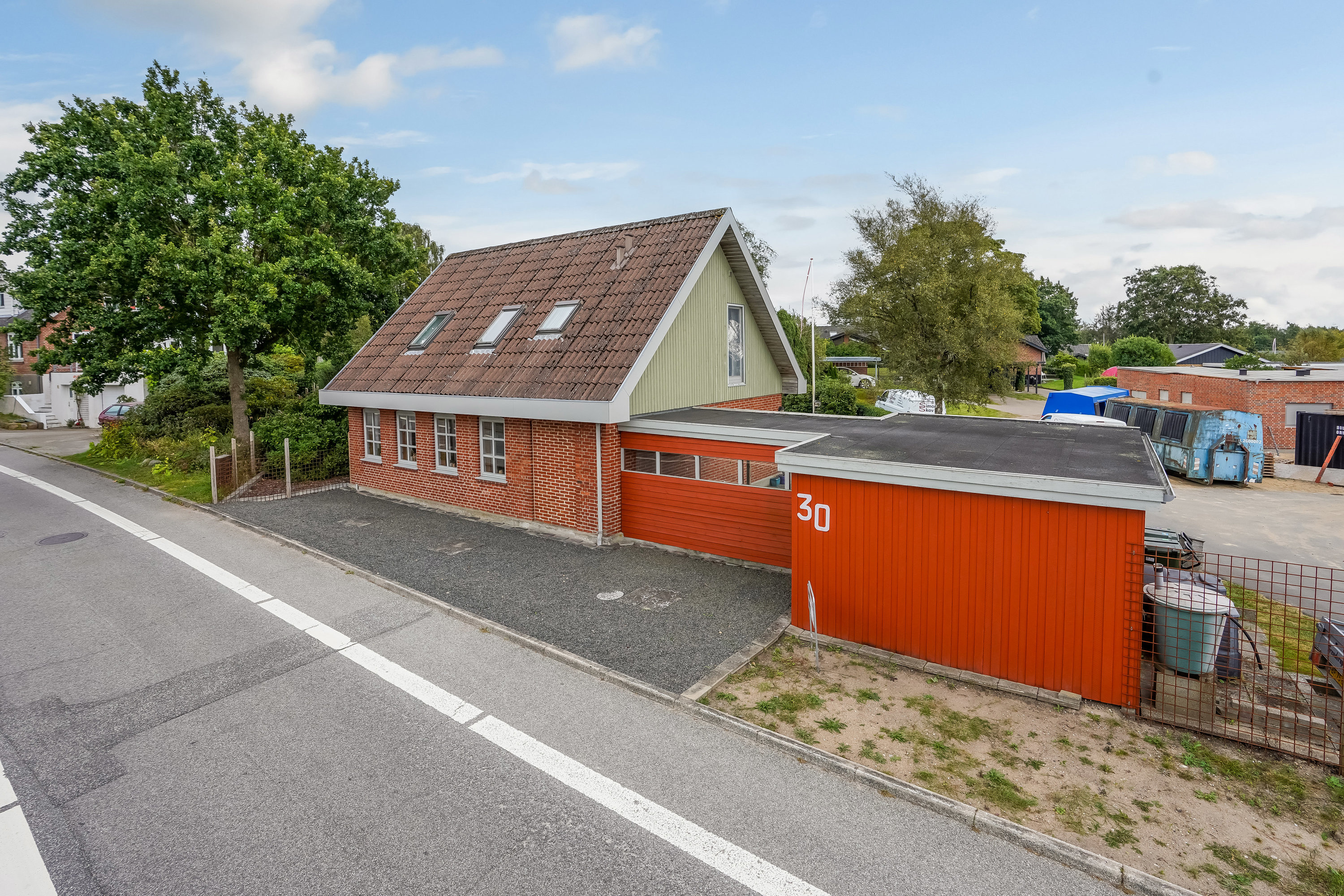 Fremhævet ejendommen billede i fuldskærmstilstand. Billede af Bygade 30, 7160 Tørring