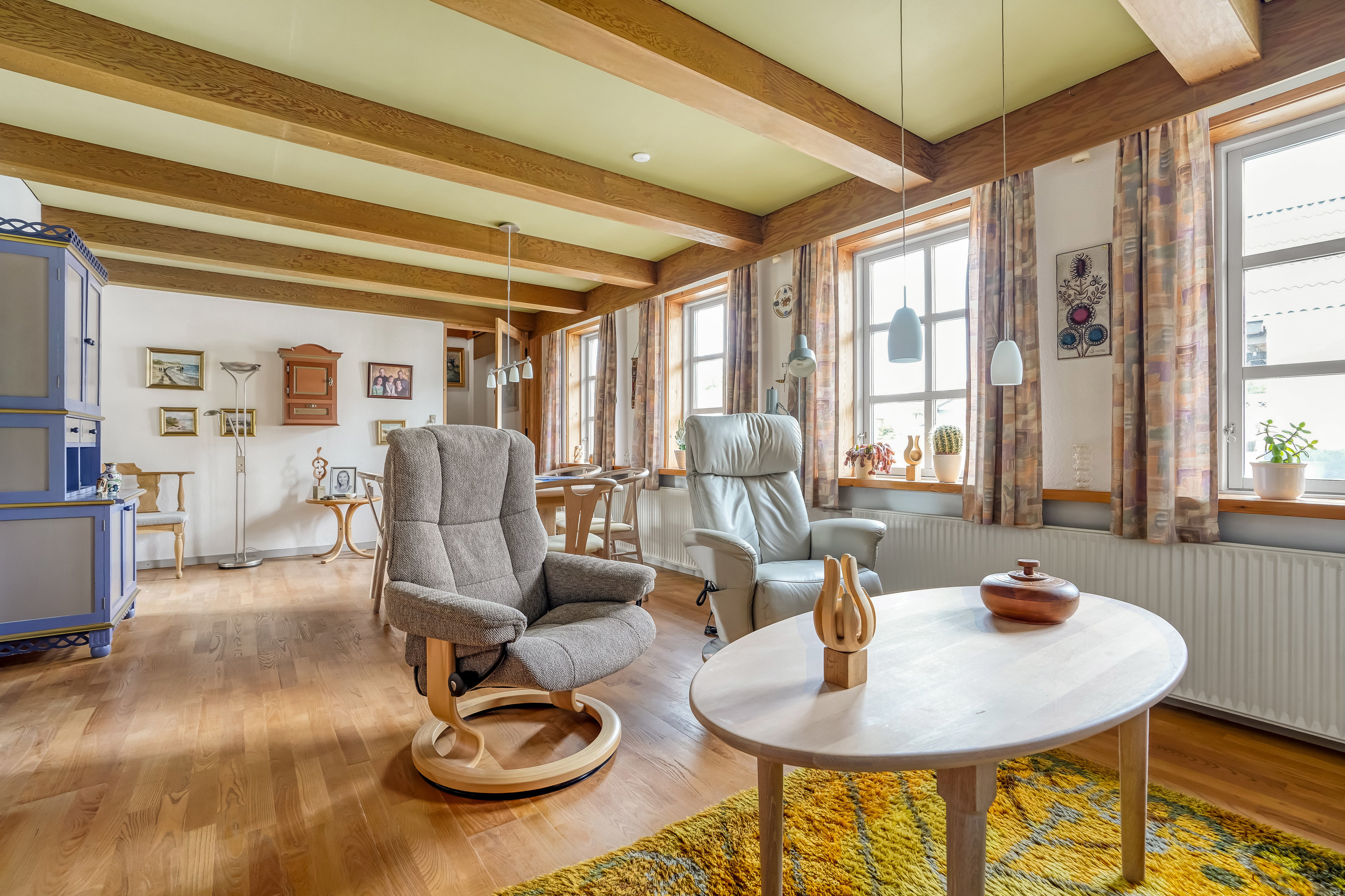 Fremhævet stue billede i fuldskærmstilstand. Billede af Bygade 30, 7160 Tørring