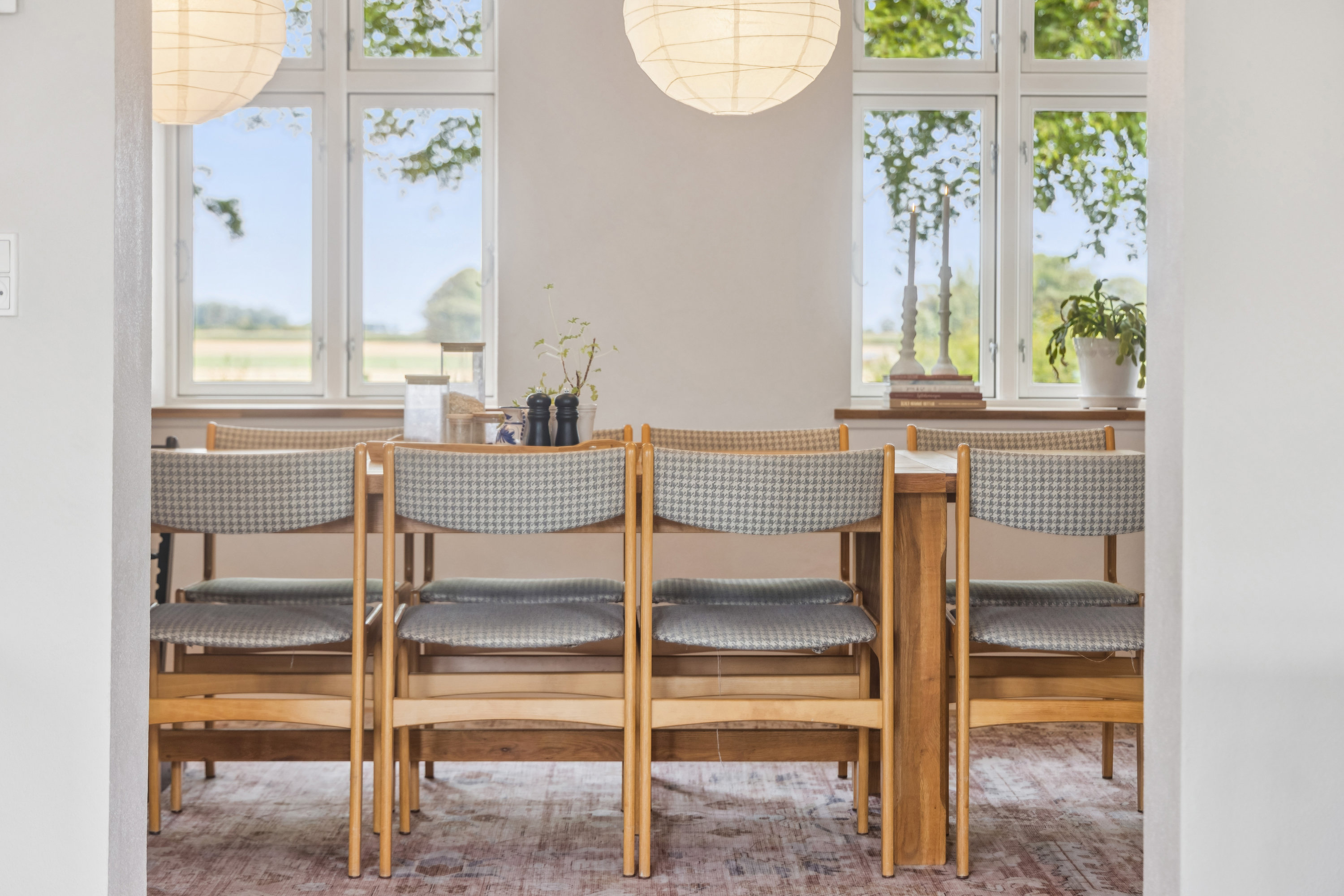 Fremhævet spisestue billede i fuldskærmstilstand. Billede af Gravsholtvej 69, 9310 Vodskov