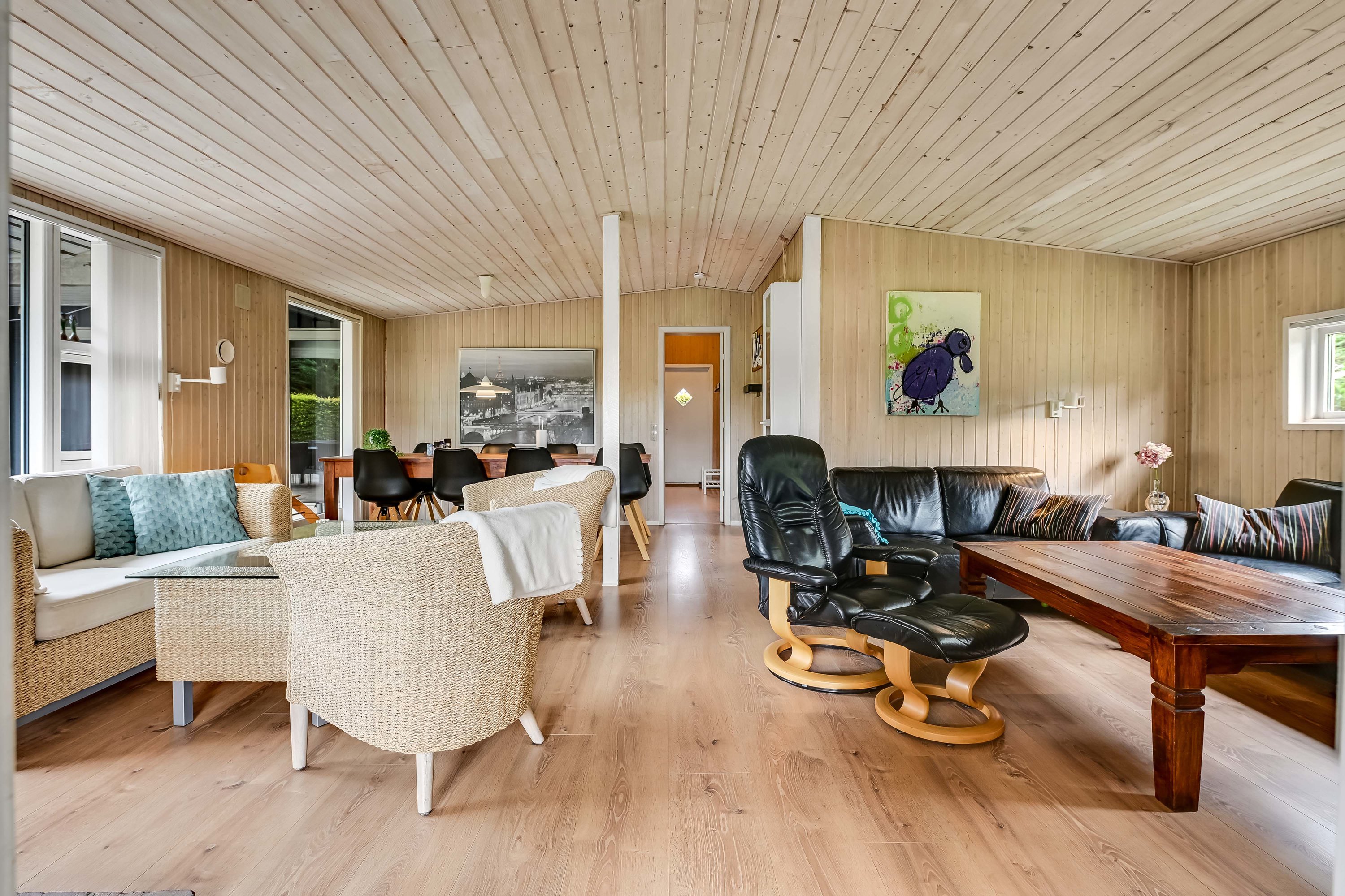 Fremhævet stue billede i fuldskærmstilstand. Billede af Bjergbovej 11, 6857 Blåvand