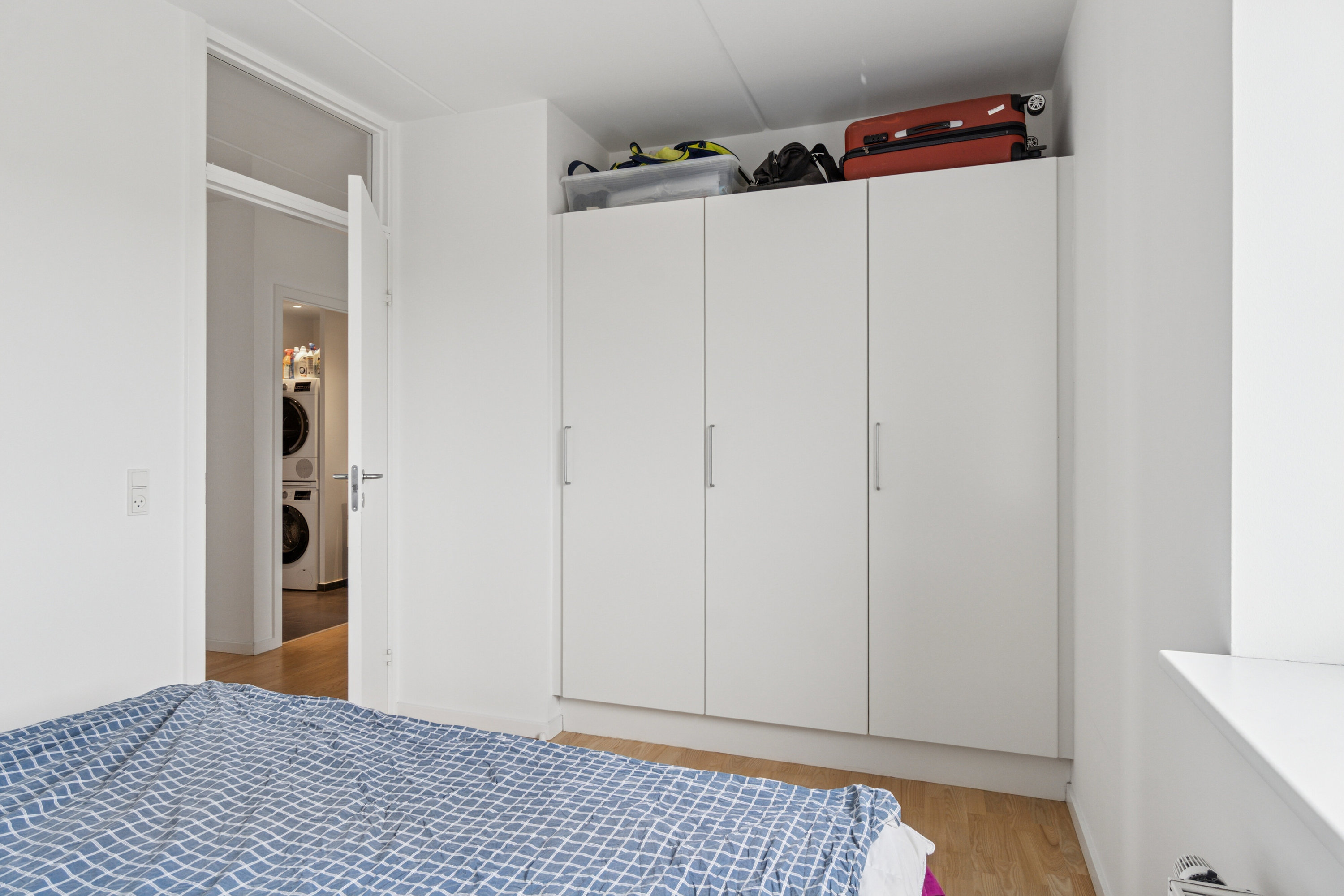 Fremhævet soveværelse billede i fuldskærmstilstand. Billede af Østbrovej 2F, 4. 1., 2600 Glostrup