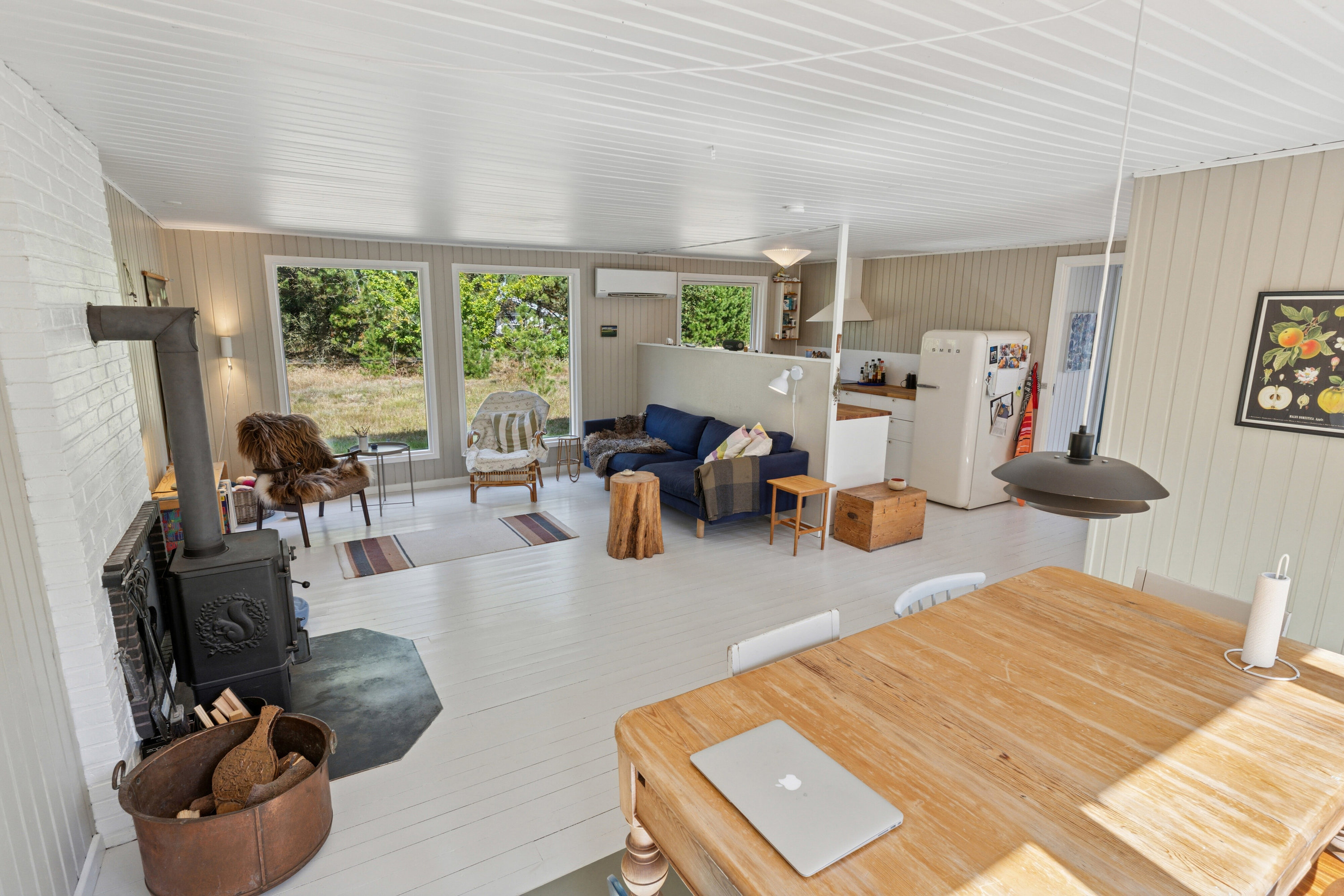 Fremhævet spisestue billede i fuldskærmstilstand. Billede af Grønspættevej 9, Tversted, 9881 Bindslev