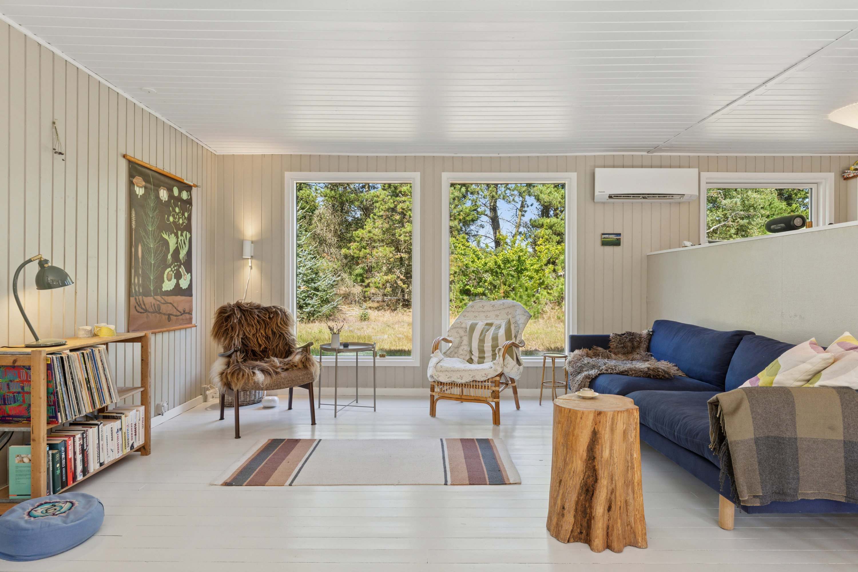 Fremhævet stue billede i fuldskærmstilstand. Billede af Grønspættevej 9, Tversted, 9881 Bindslev