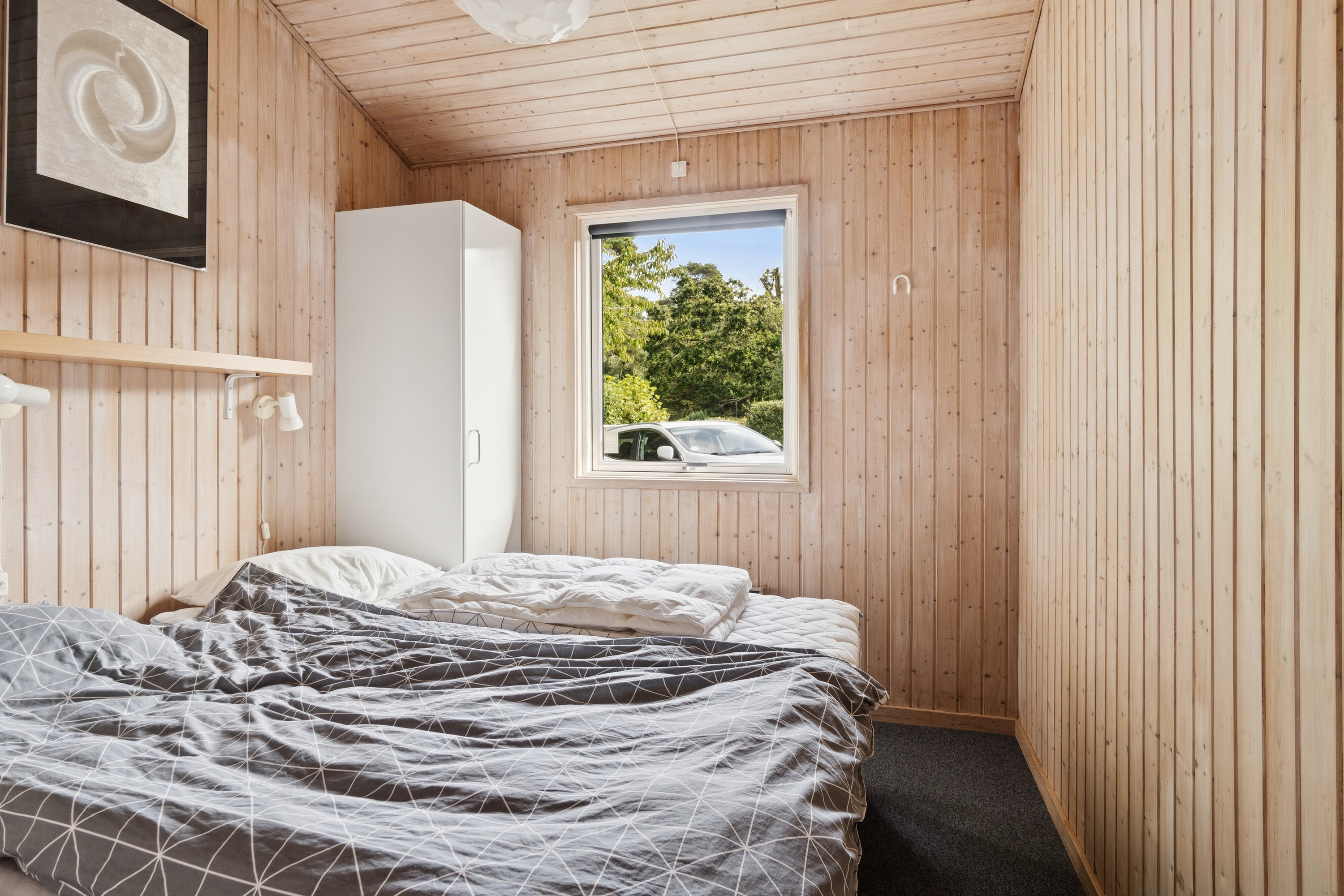 Fremhævet soveværelse billede i fuldskærmstilstand. Billede af Lynghusvej 1C, 4500 Nykøbing Sj