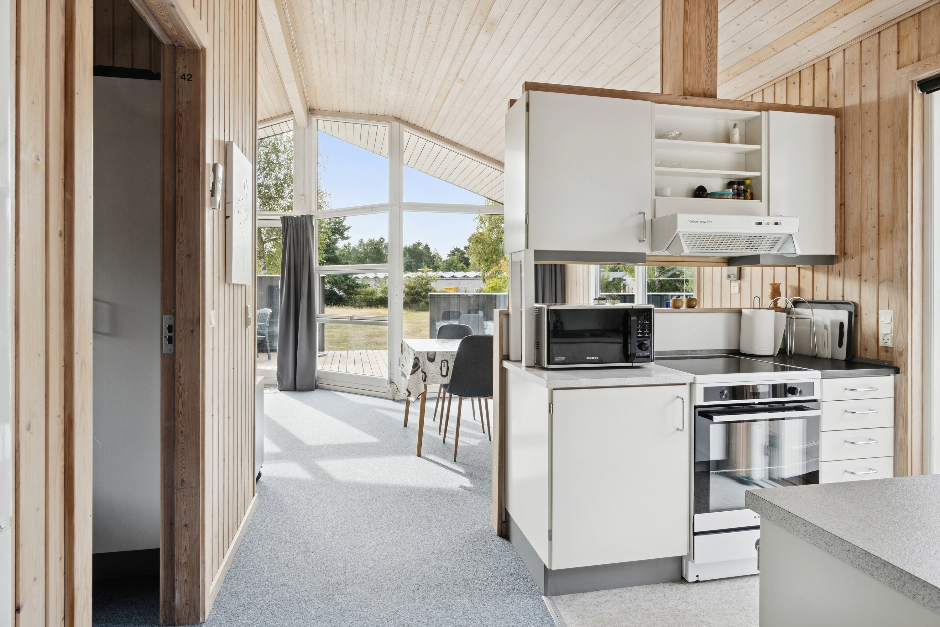 Fremhævet køkken billede i fuldskærmstilstand. Billede af Lynghusvej 1C, 4500 Nykøbing Sj