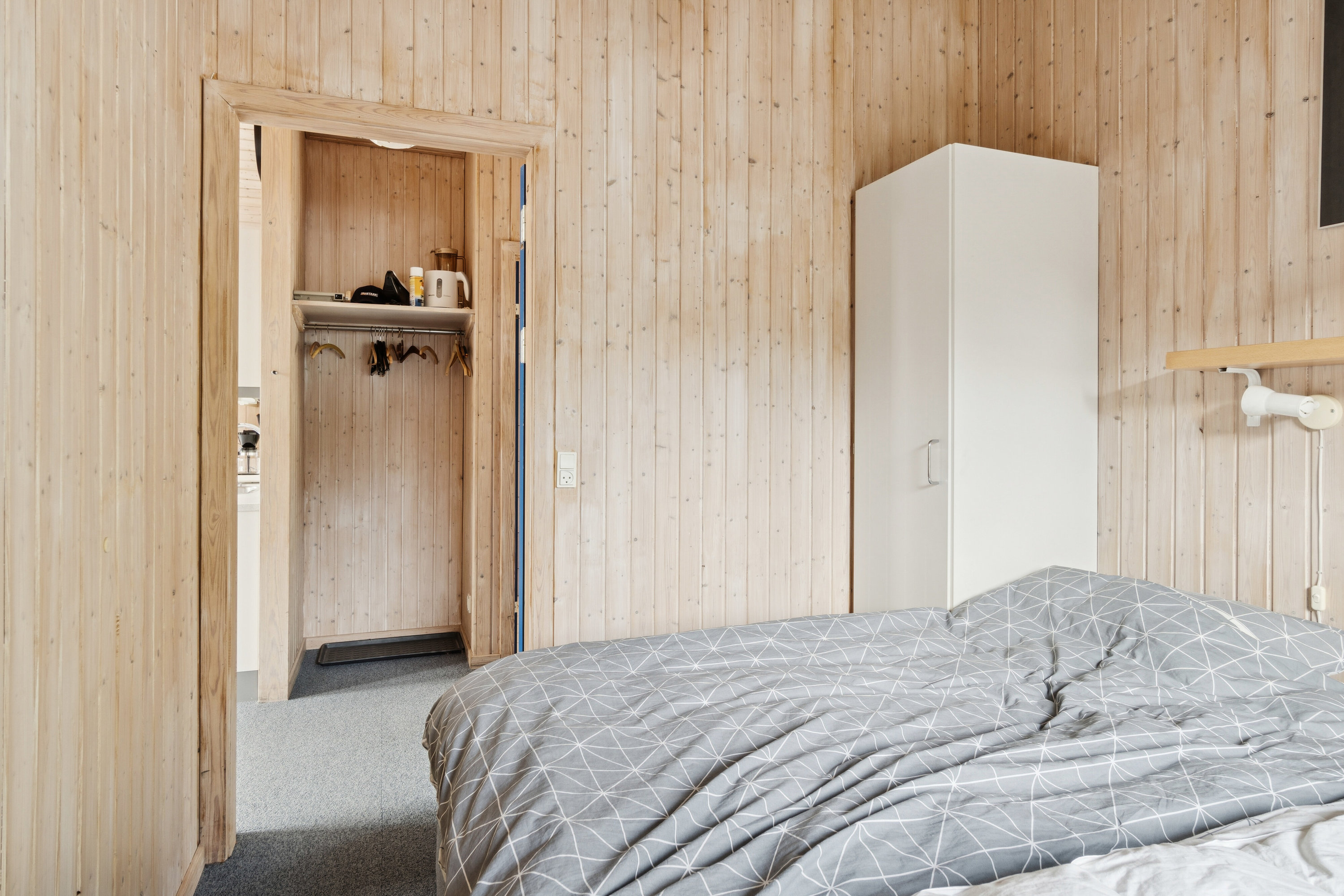 Fremhævet soveværelse billede i fuldskærmstilstand. Billede af Lynghusvej 1C, 4500 Nykøbing Sj