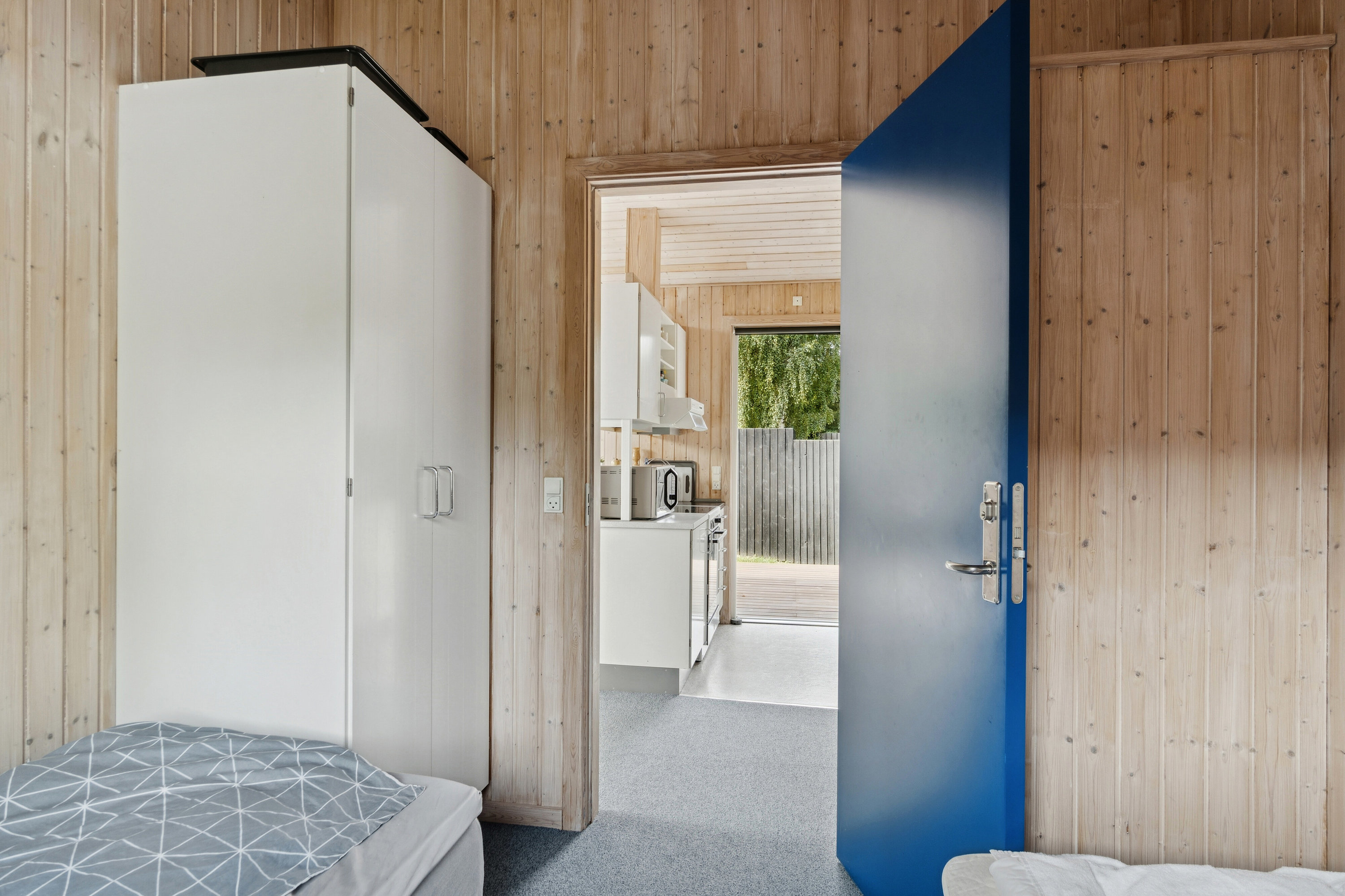 Fremhævet soveværelse billede i fuldskærmstilstand. Billede af Lynghusvej 1C, 4500 Nykøbing Sj