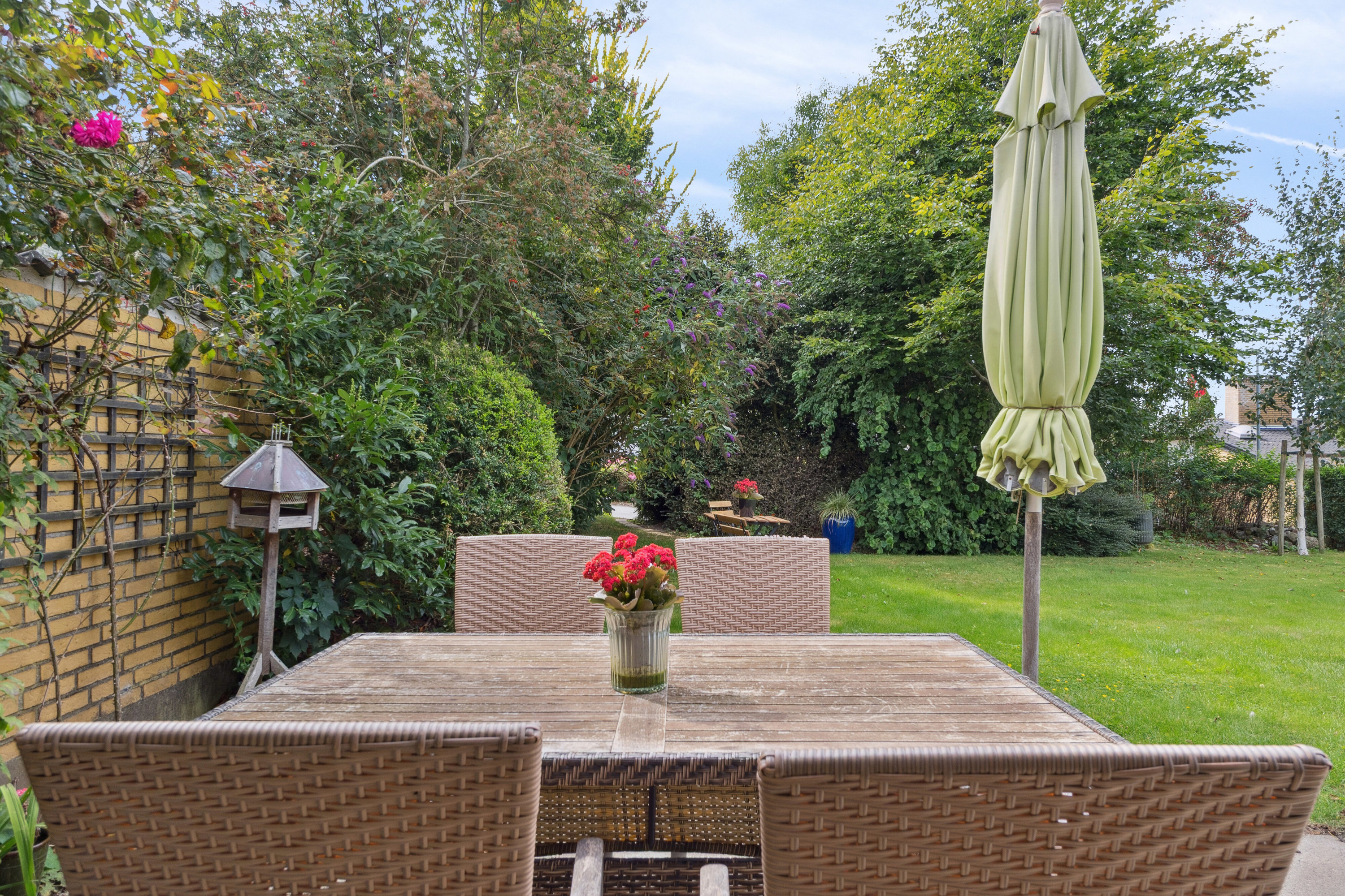 Fremhævet terrasse billede i fuldskærmstilstand. Billede af Lindeparken 7, Skt Klemens, 5260 Odense S