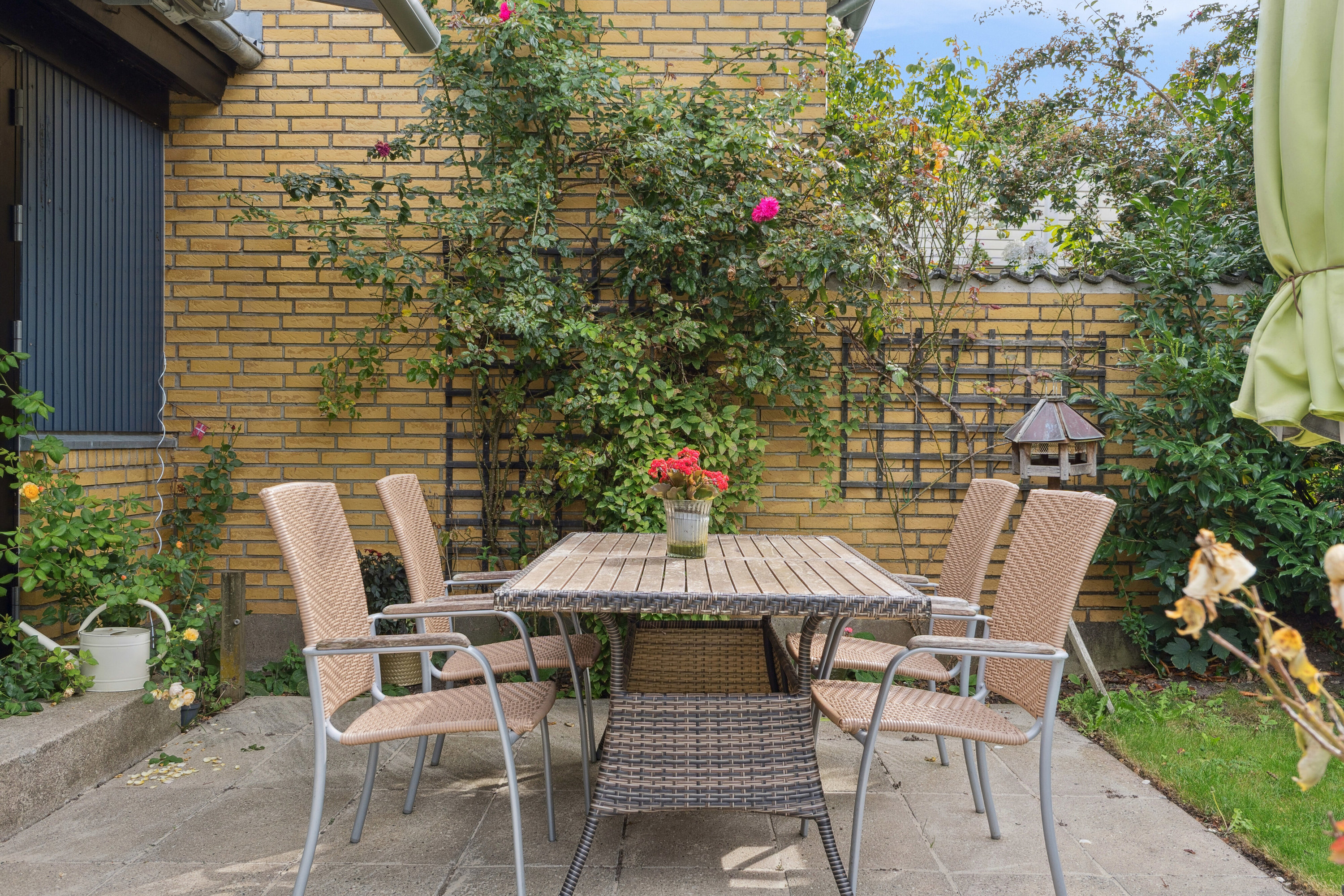 Fremhævet terrasse billede i fuldskærmstilstand. Billede af Lindeparken 7, Skt Klemens, 5260 Odense S