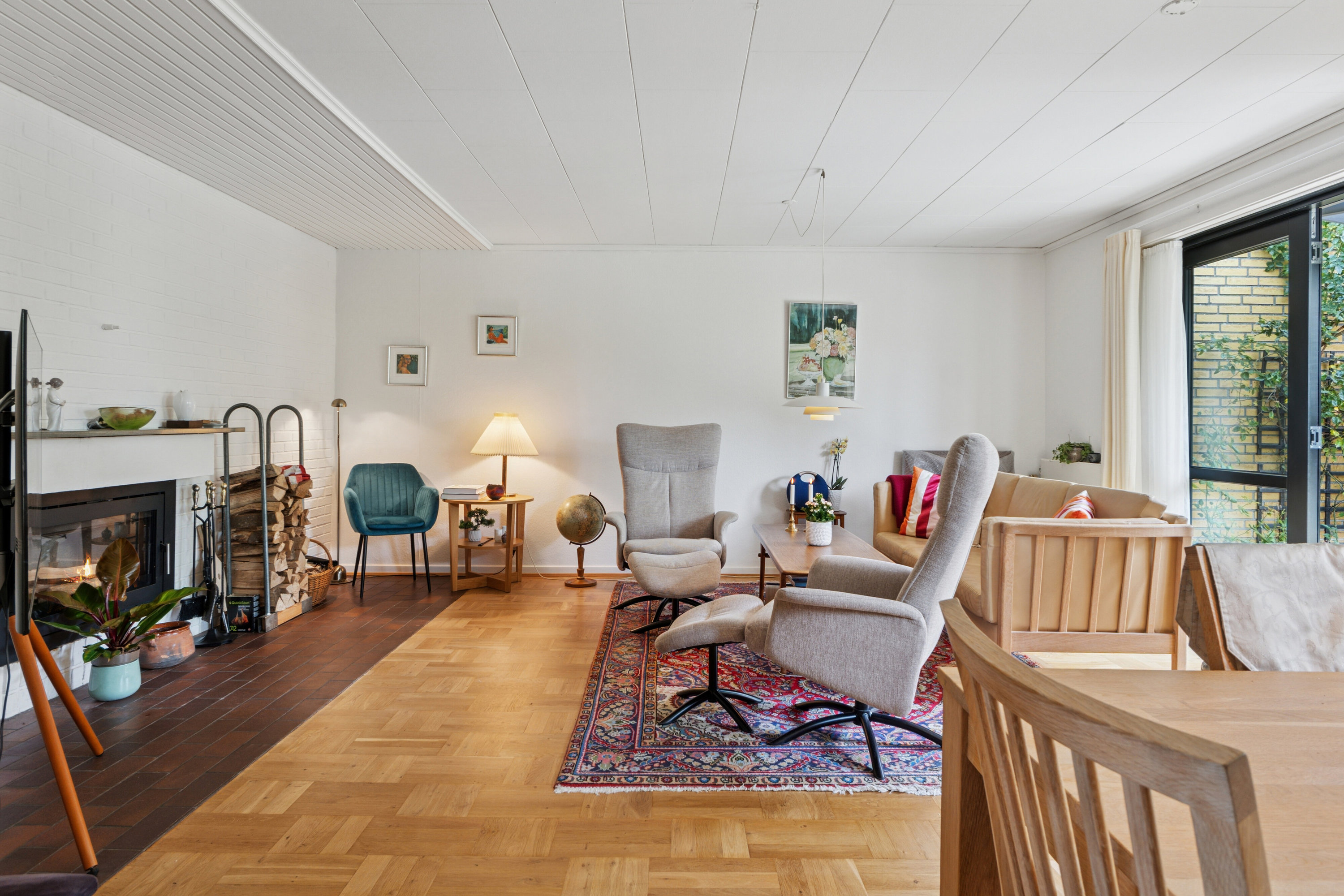 Fremhævet stue billede i fuldskærmstilstand. Billede af Lindeparken 7, Skt Klemens, 5260 Odense S