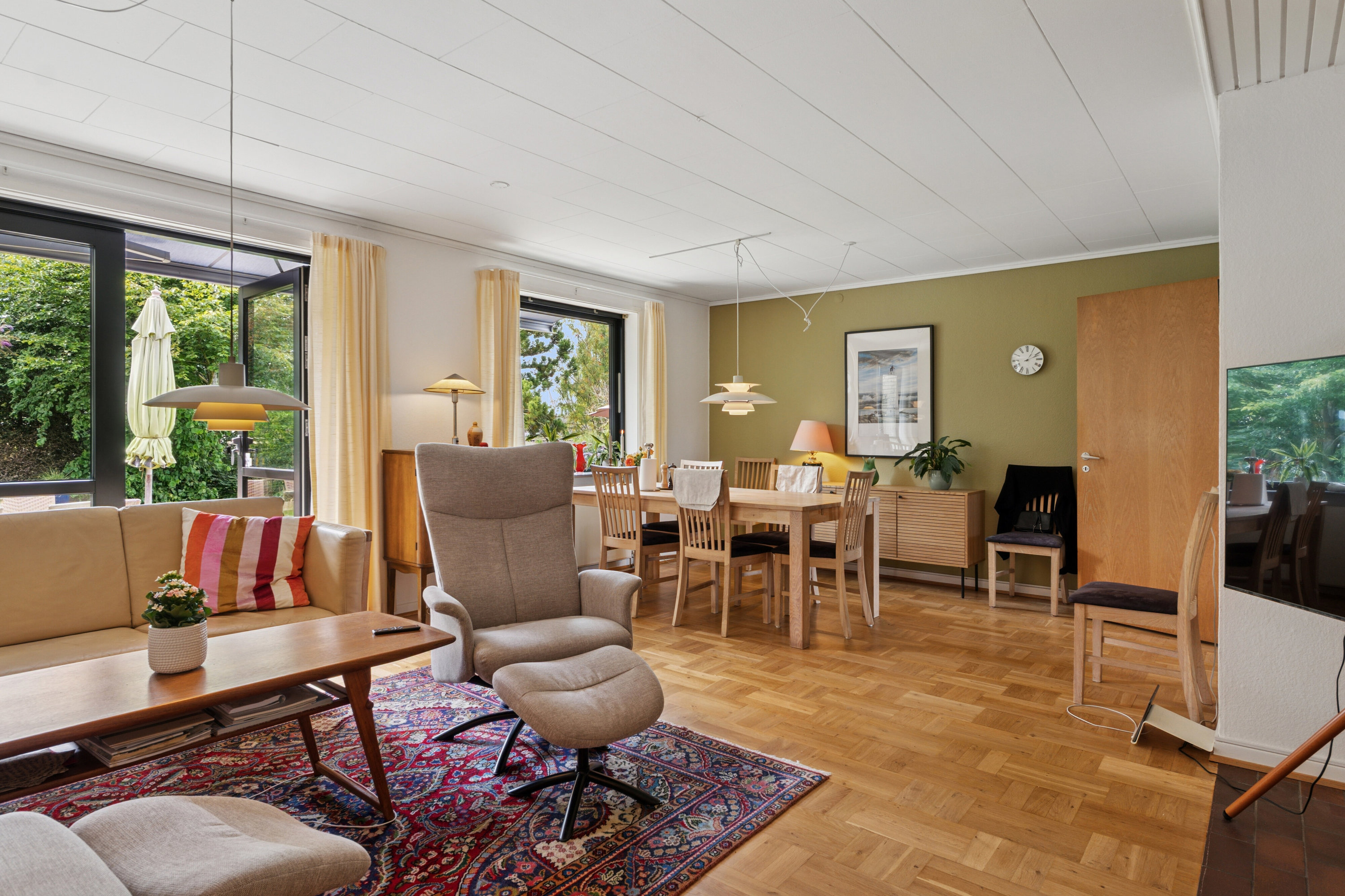 Fremhævet stue billede i fuldskærmstilstand. Billede af Lindeparken 7, Skt Klemens, 5260 Odense S