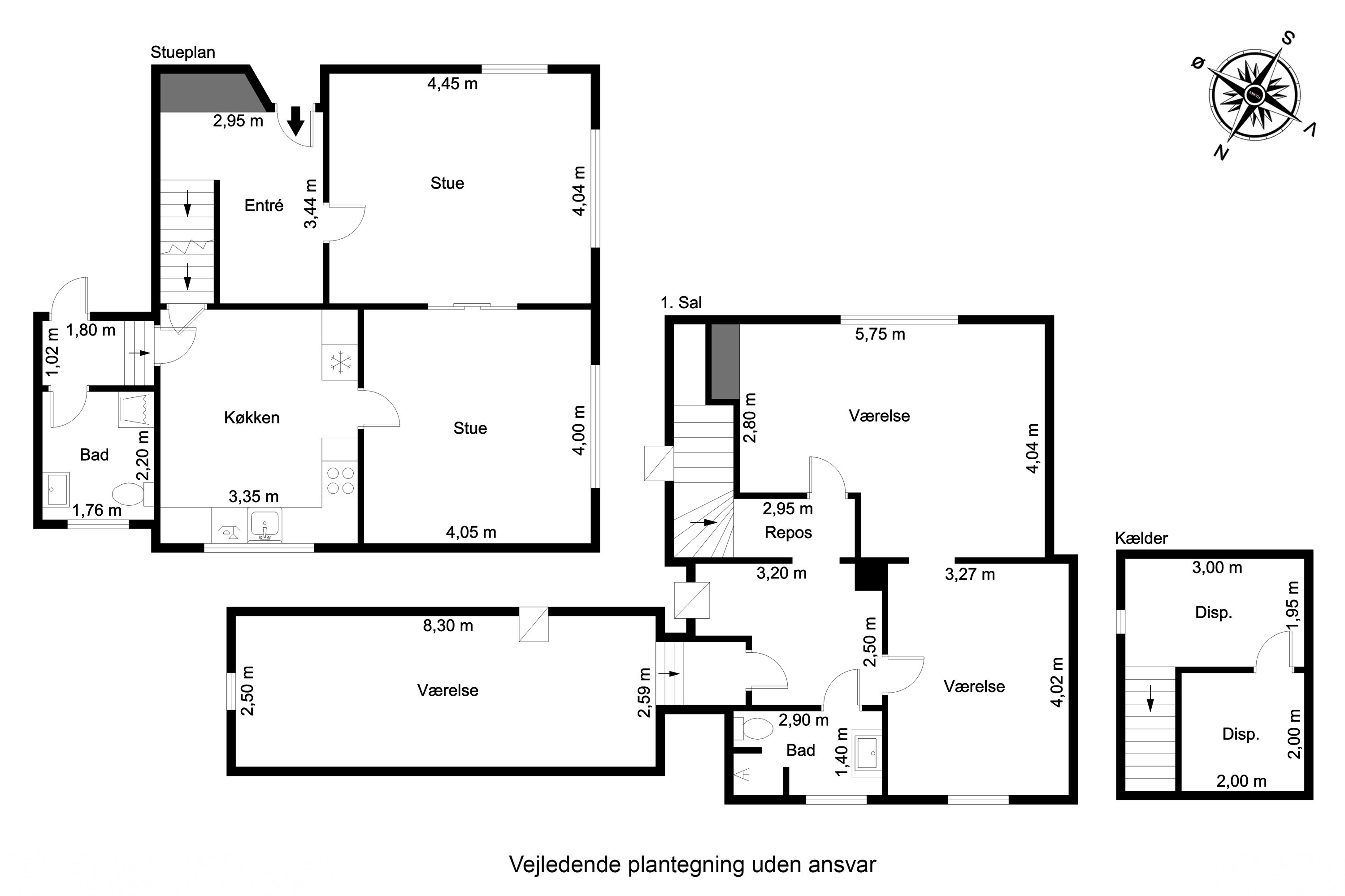 Plantegninger billede af Stigevej 248, Stige, 5270 Odense N