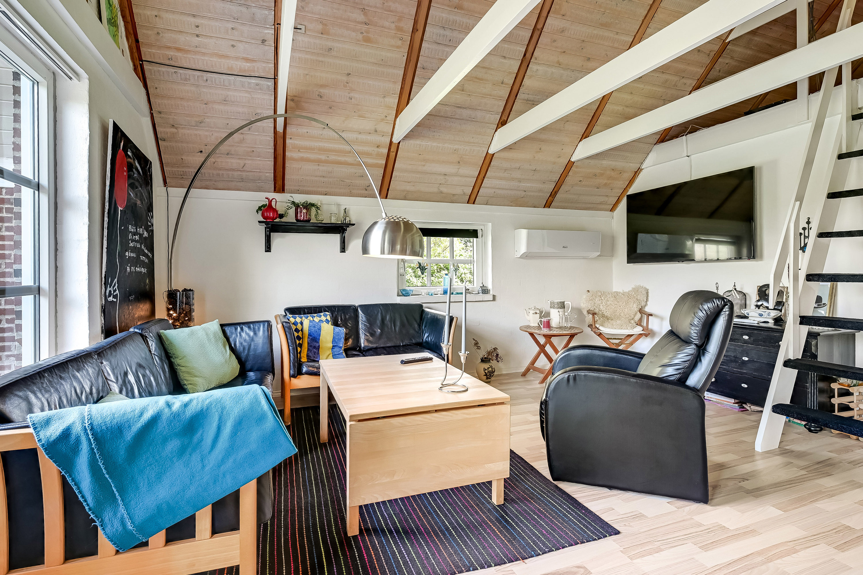 Fremhævet stue billede i fuldskærmstilstand. Billede af Hummelmosevej 21, Vedersø, 6990 Ulfborg