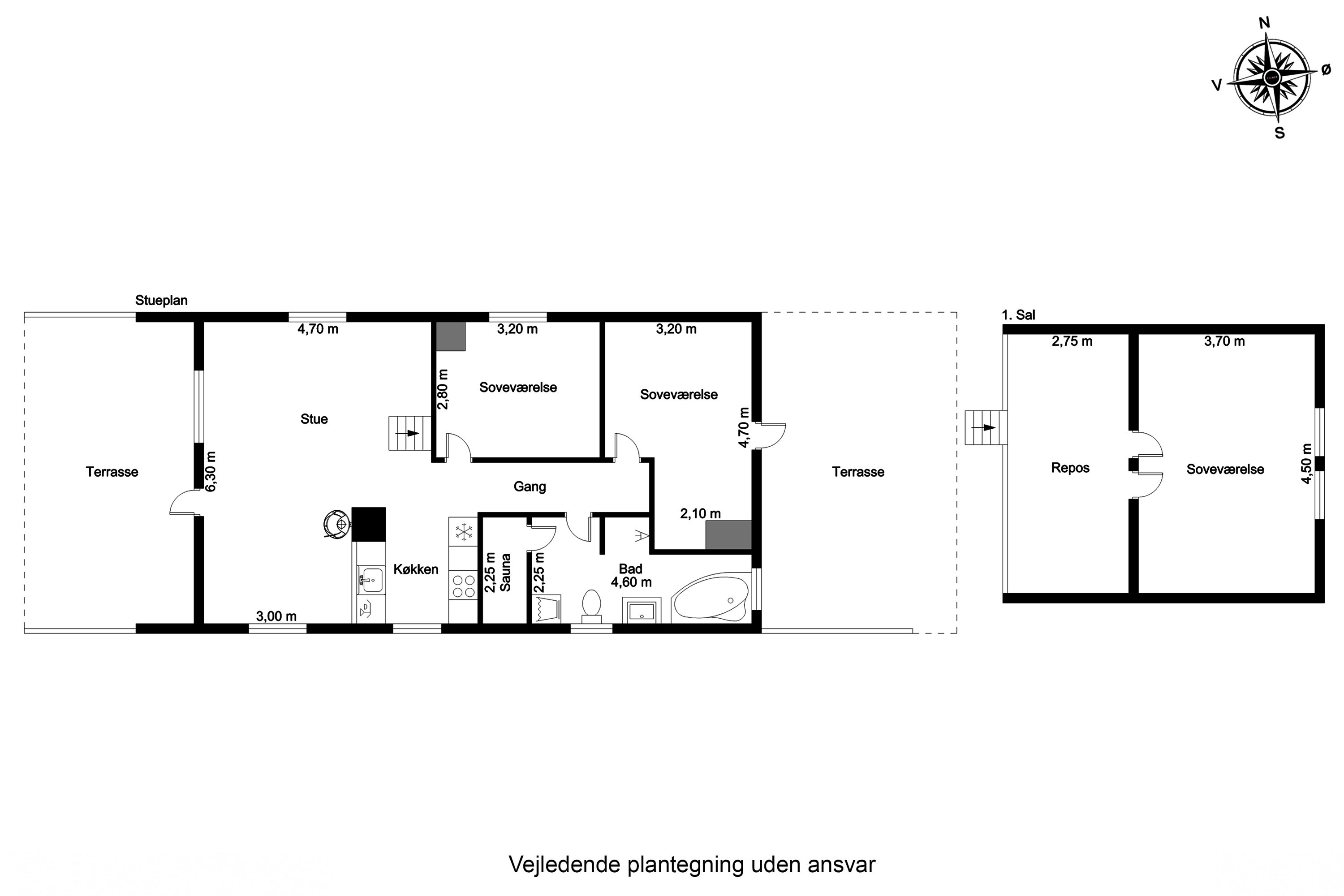 Plantegninger billede af Hummelmosevej 21, Vedersø, 6990 Ulfborg