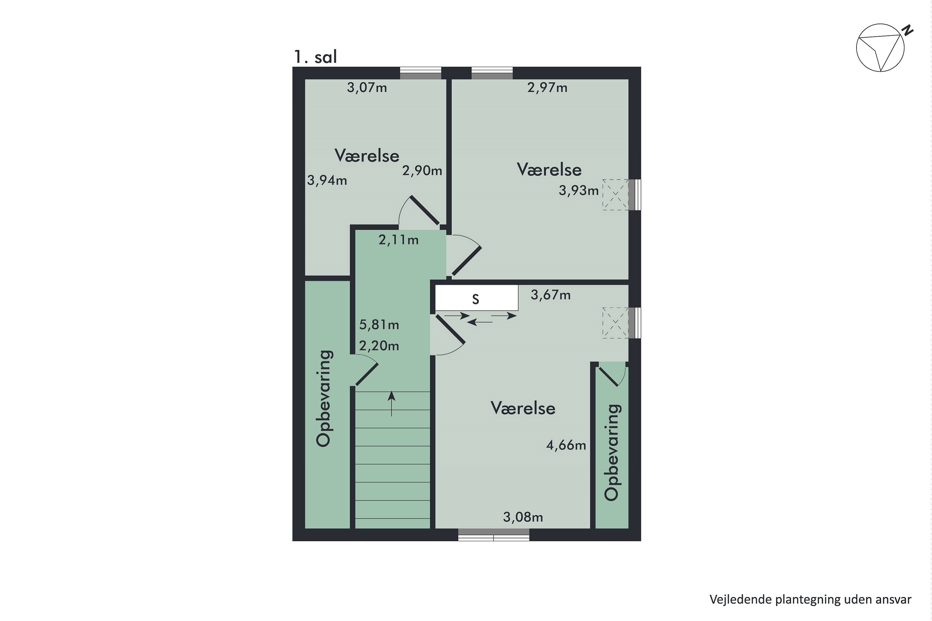 Plantegninger billede af Solbjergvej 3, Øster Hurup, 9560 Hadsund