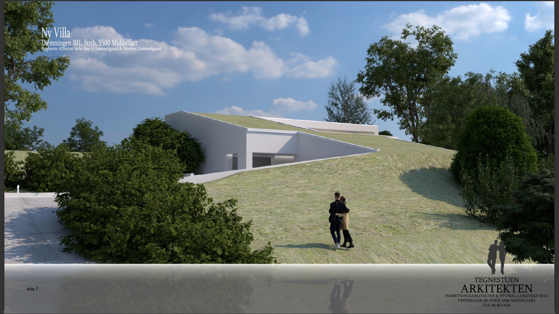 Fremhævet forslag til projekt billede i fuldskærmstilstand. Billede af Dæmningen 101, Strib, 5500 Middelfart