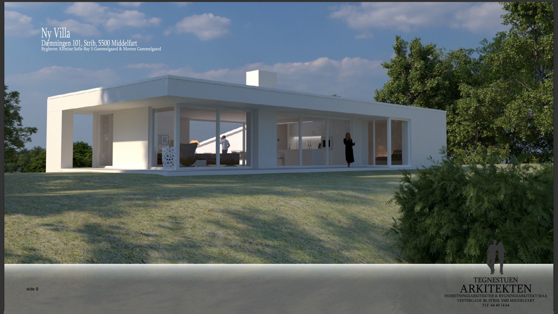 Fremhævet forslag til projekt billede i fuldskærmstilstand. Billede af Dæmningen 101, Strib, 5500 Middelfart