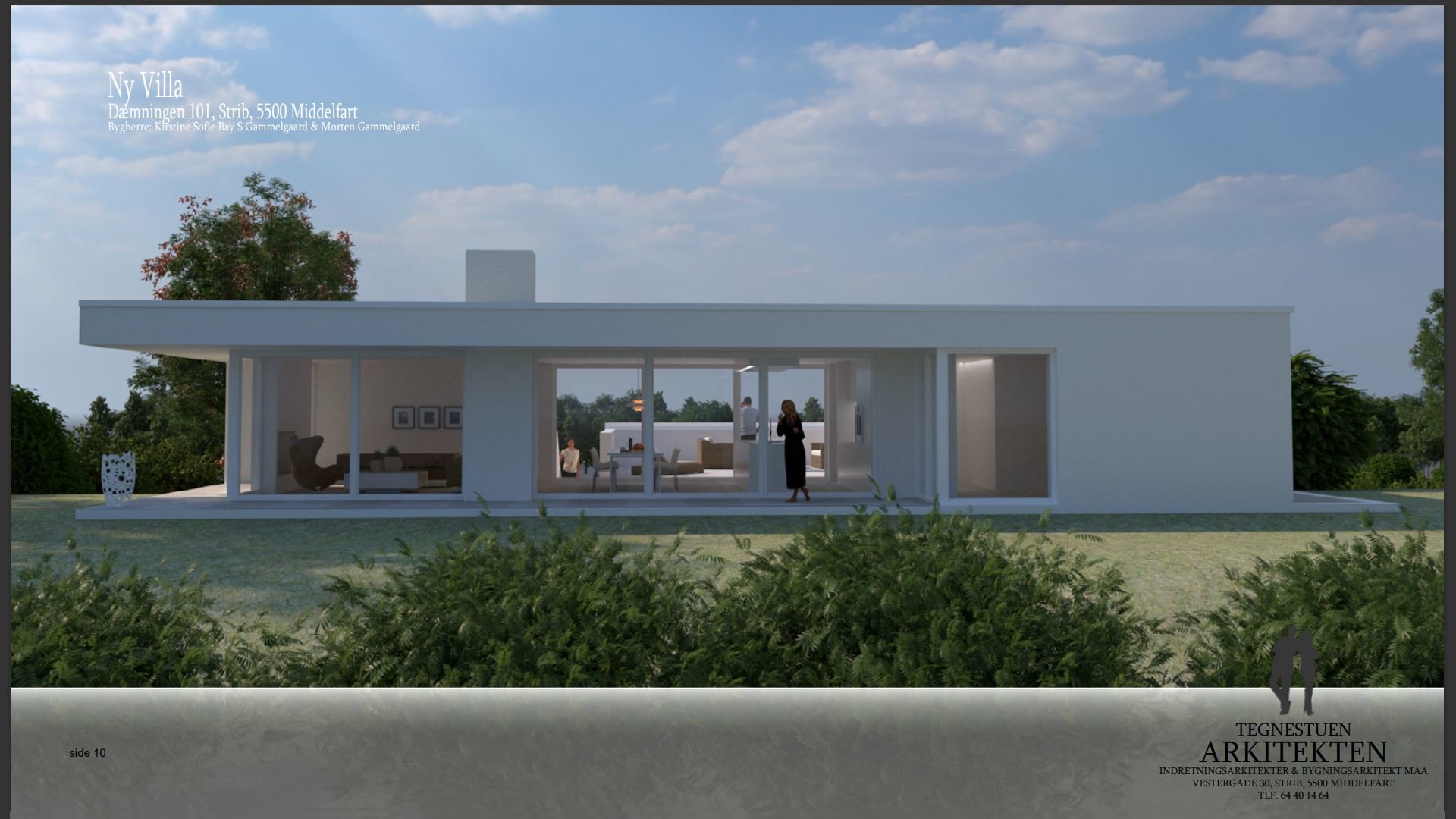 Fremhævet forslag til projekt billede i fuldskærmstilstand. Billede af Dæmningen 101, Strib, 5500 Middelfart