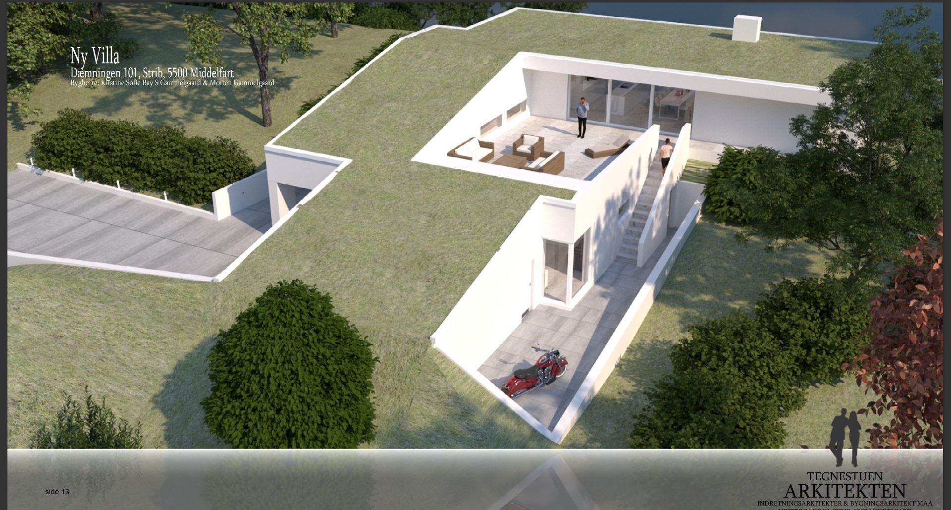 Fremhævet forslag til projekt billede i fuldskærmstilstand. Billede af Dæmningen 101, Strib, 5500 Middelfart