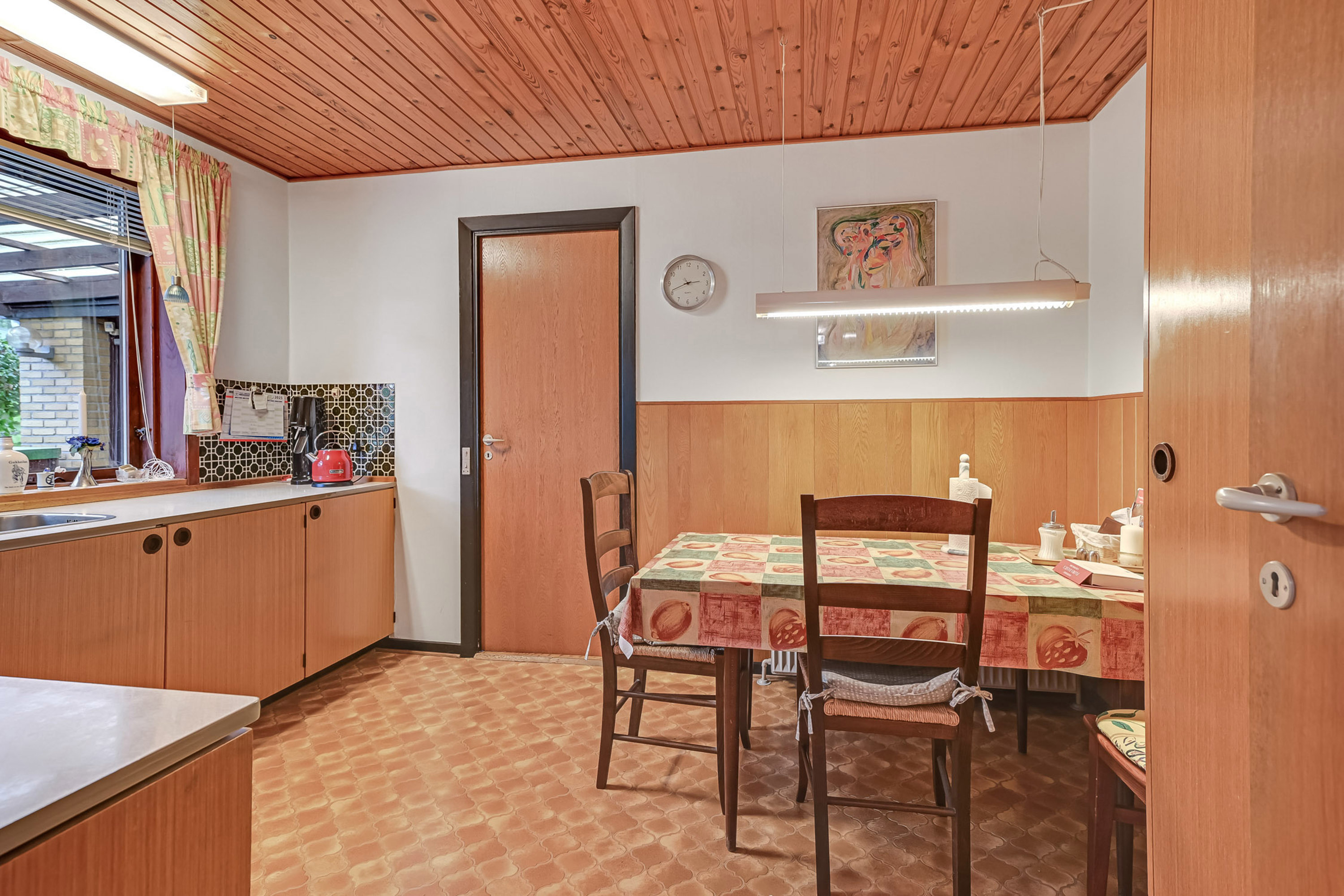 Fremhævet køkken billede i fuldskærmstilstand. Billede af Abildvej 12, 7200 Grindsted