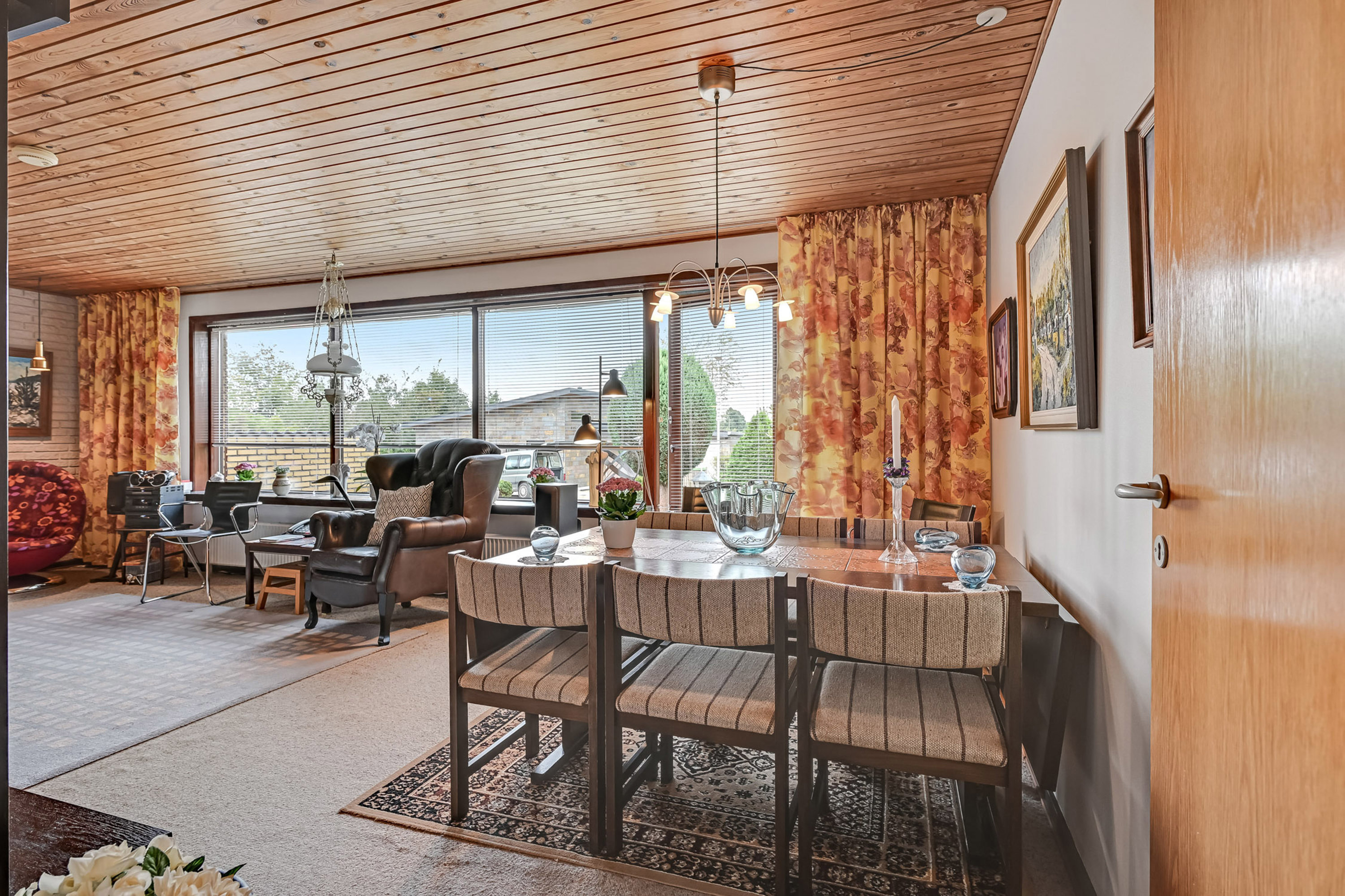 Fremhævet stue billede i fuldskærmstilstand. Billede af Abildvej 12, 7200 Grindsted