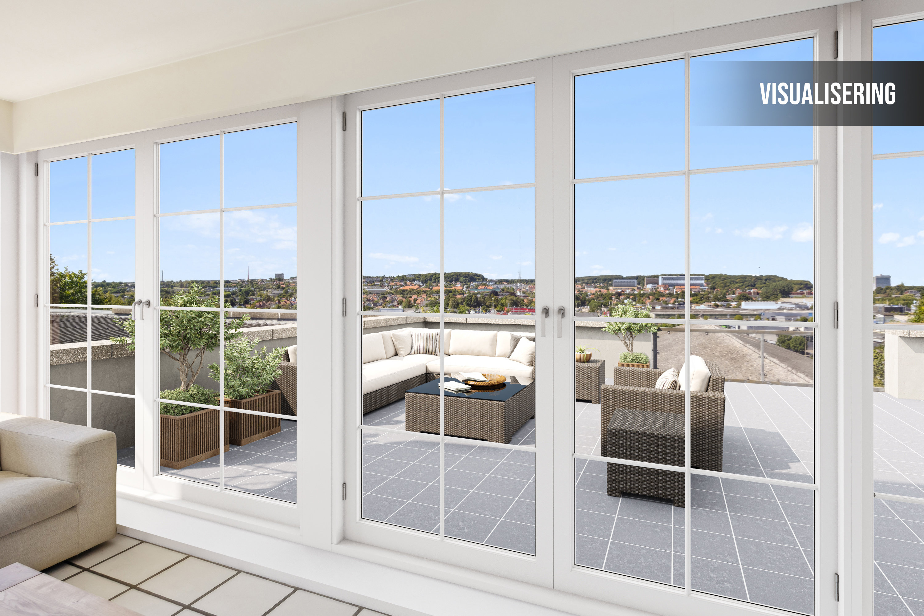 Miniaturebillede 1: stue. Billede af Ternevej 1, st.., Frydendal , 9000 Aalborg